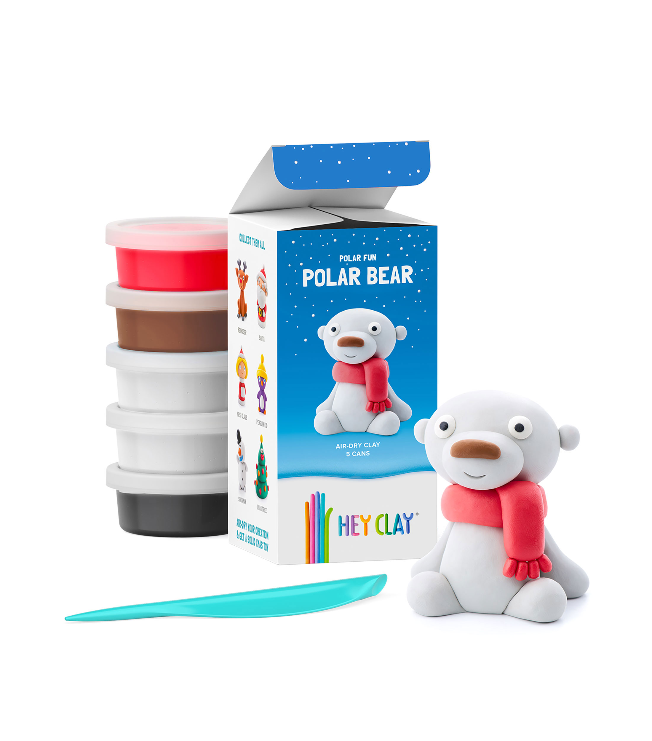 Playset de arcilla Series Seasonal, Polar Bear