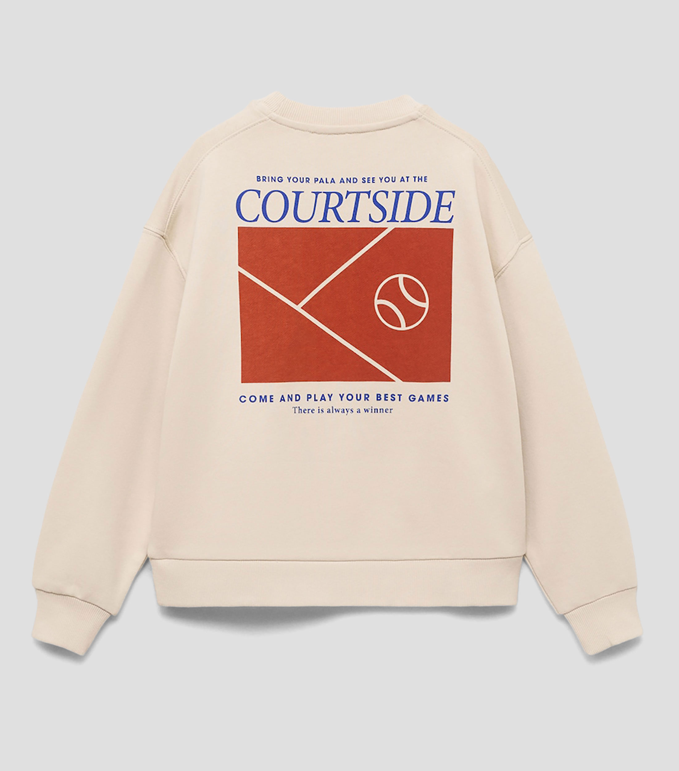 Sudadera con tipografía Niño