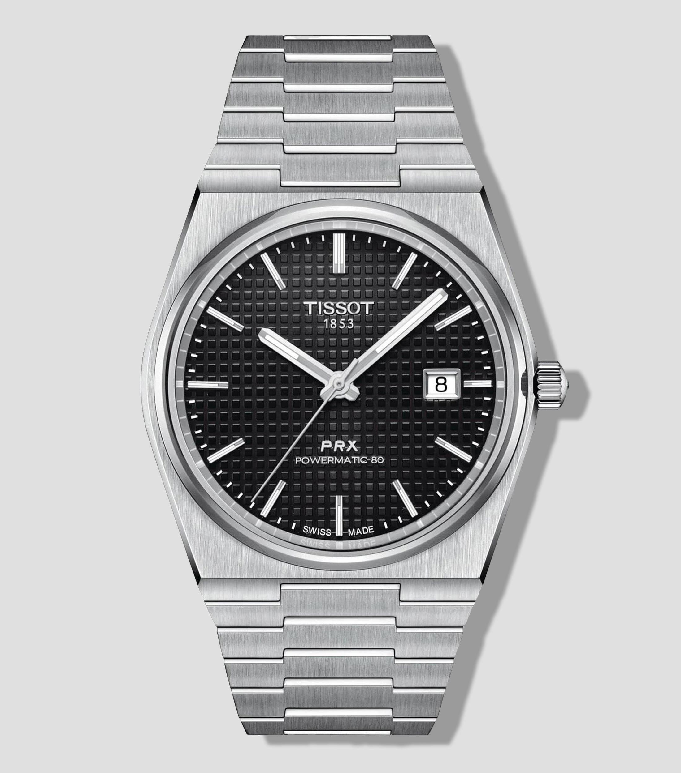 Reloj para hombre PRX Powermatic 80 Casual, Plateado