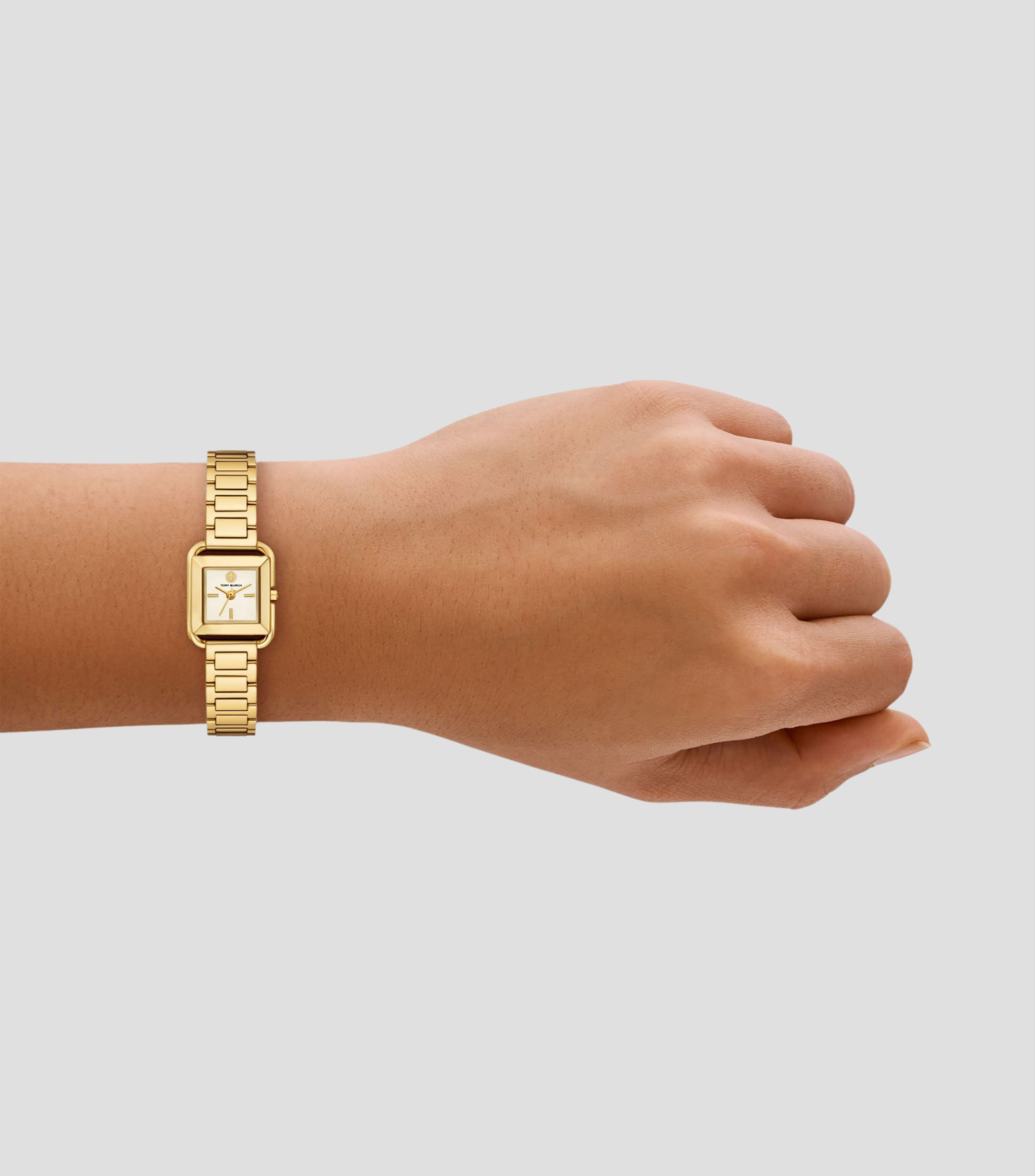 Reloj The Kira Square Casual, Dorado