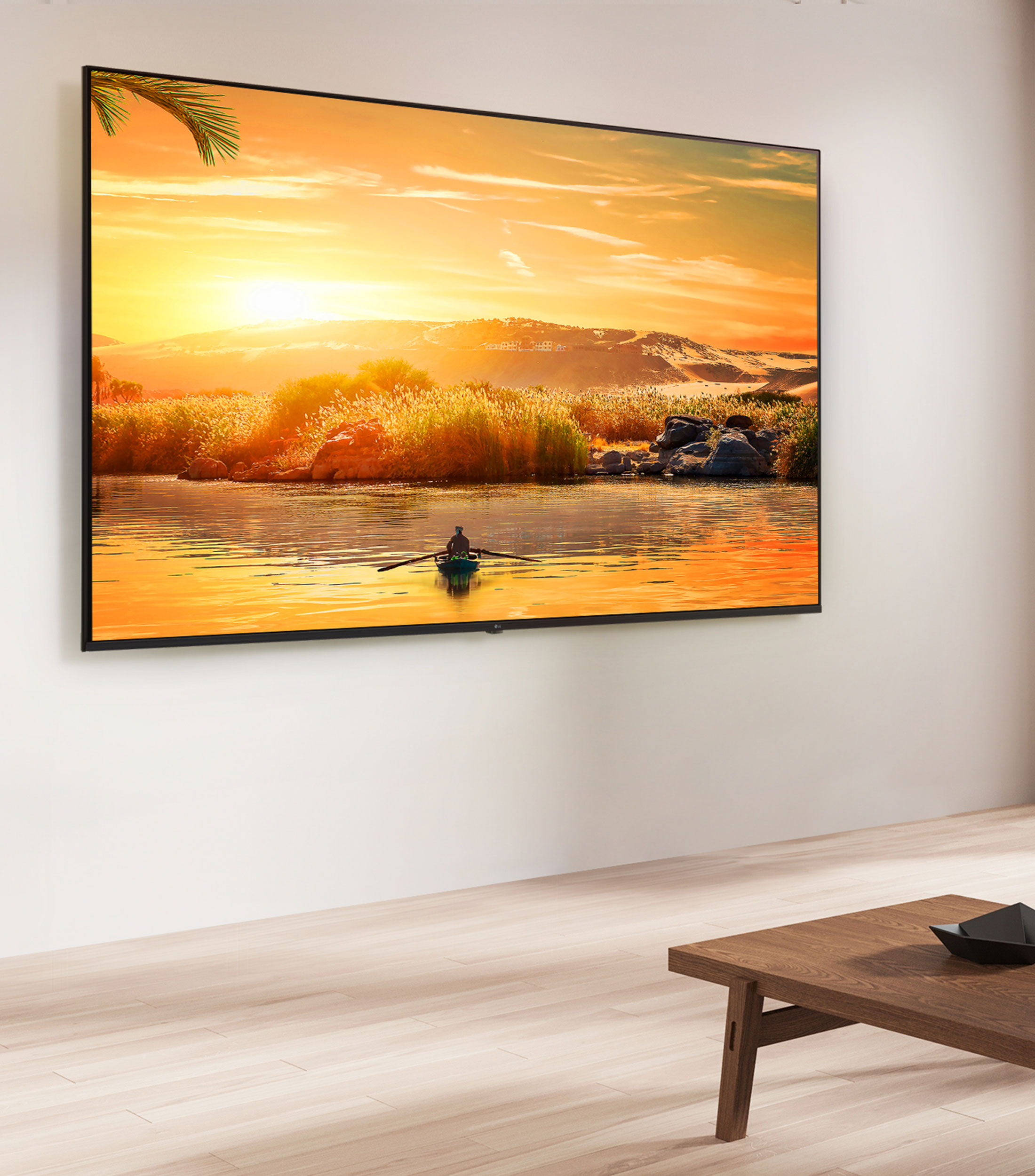 Pantalla 65 pulgadas plana LED AI UA8050 4K SMART TV 2025