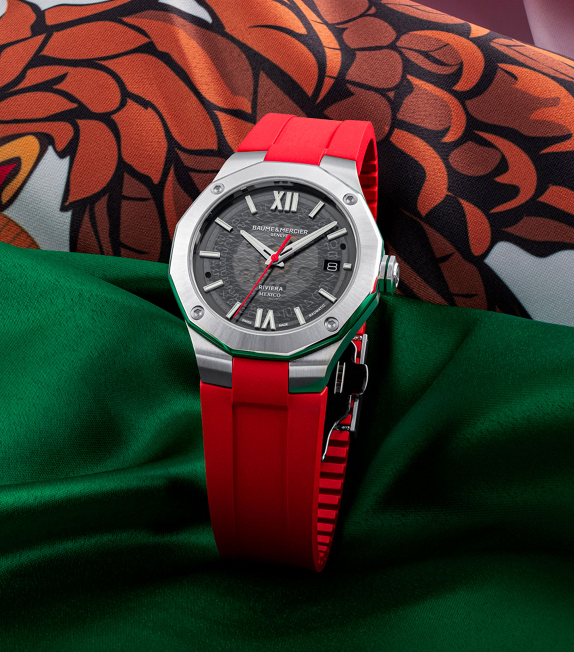 Reloj para hombre Riviera Casual, Plateado