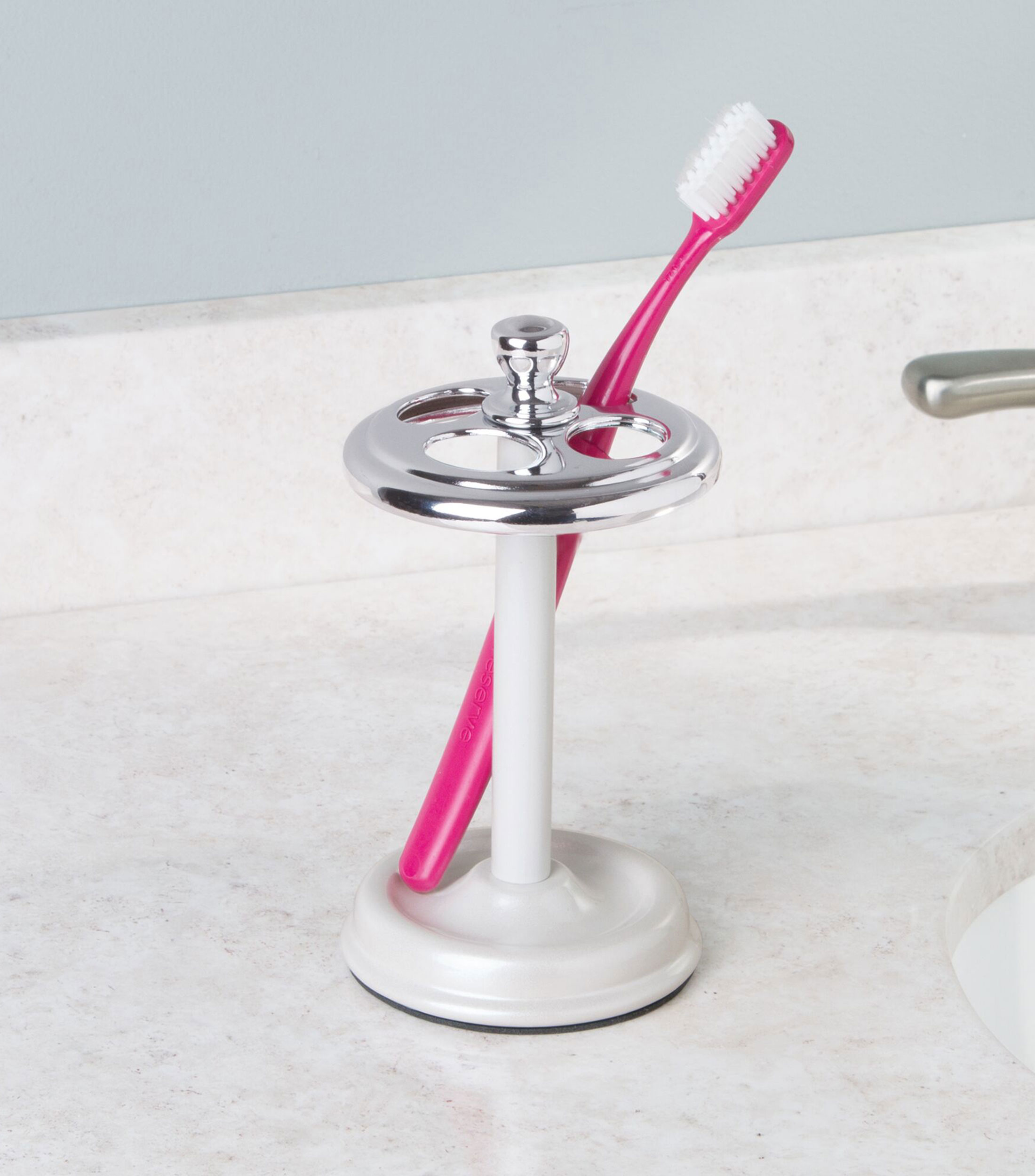 Portacepillos de Dientes York blanco