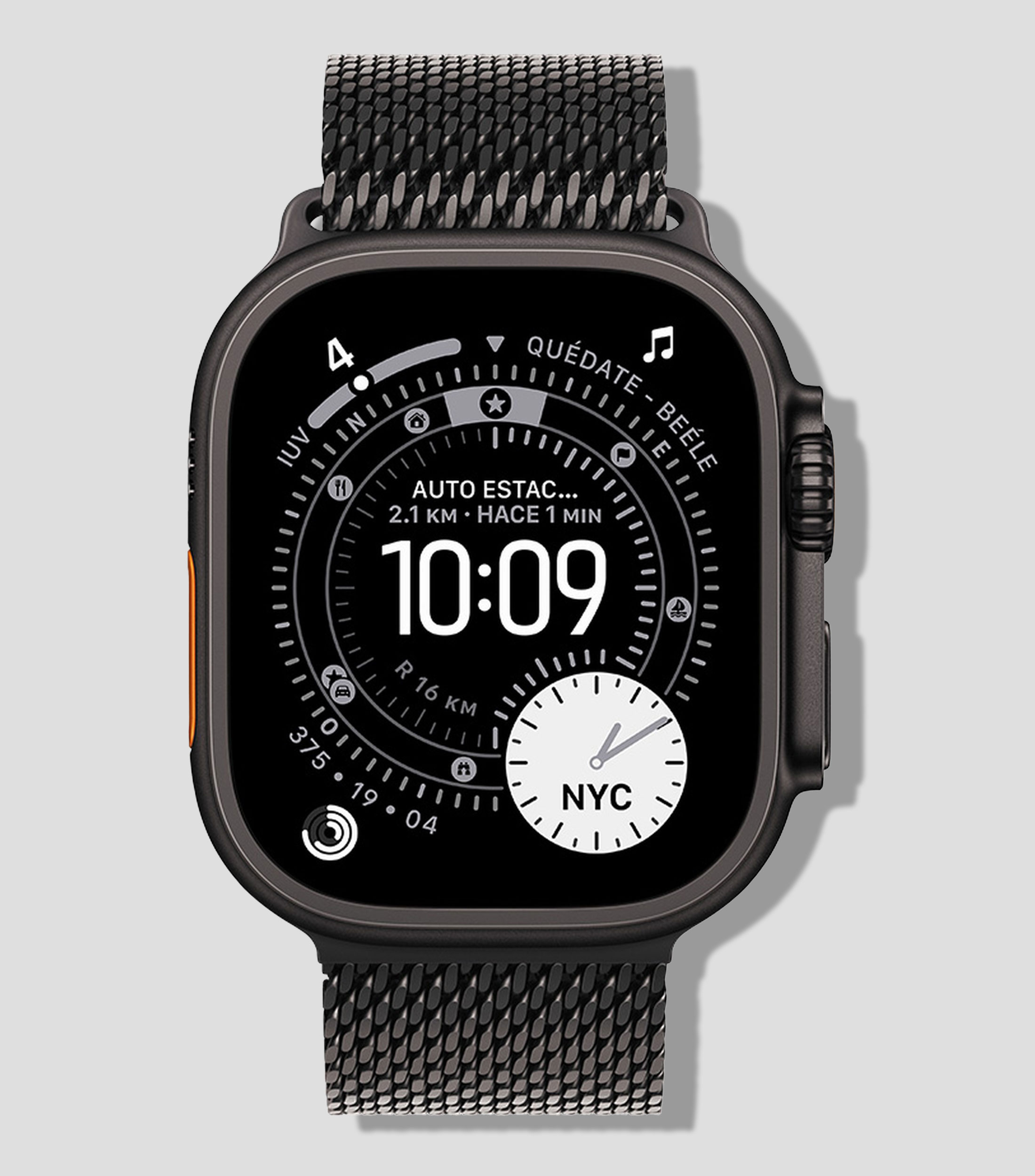 Apple Watch Ultra 3 GPS de 49 mm, Caja de Titanio