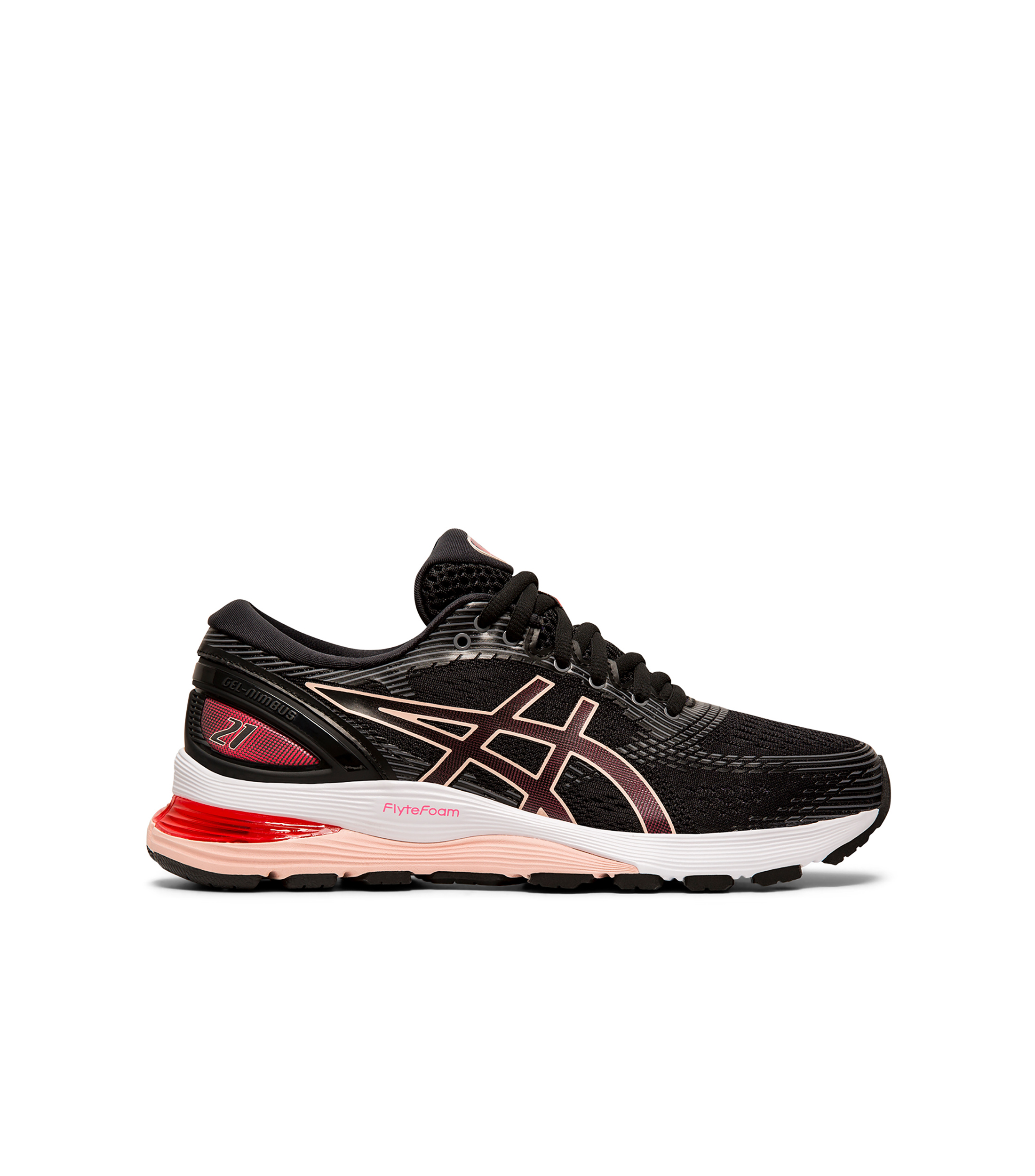 ASICS Tenis para correr Nimbus 21 Mujer