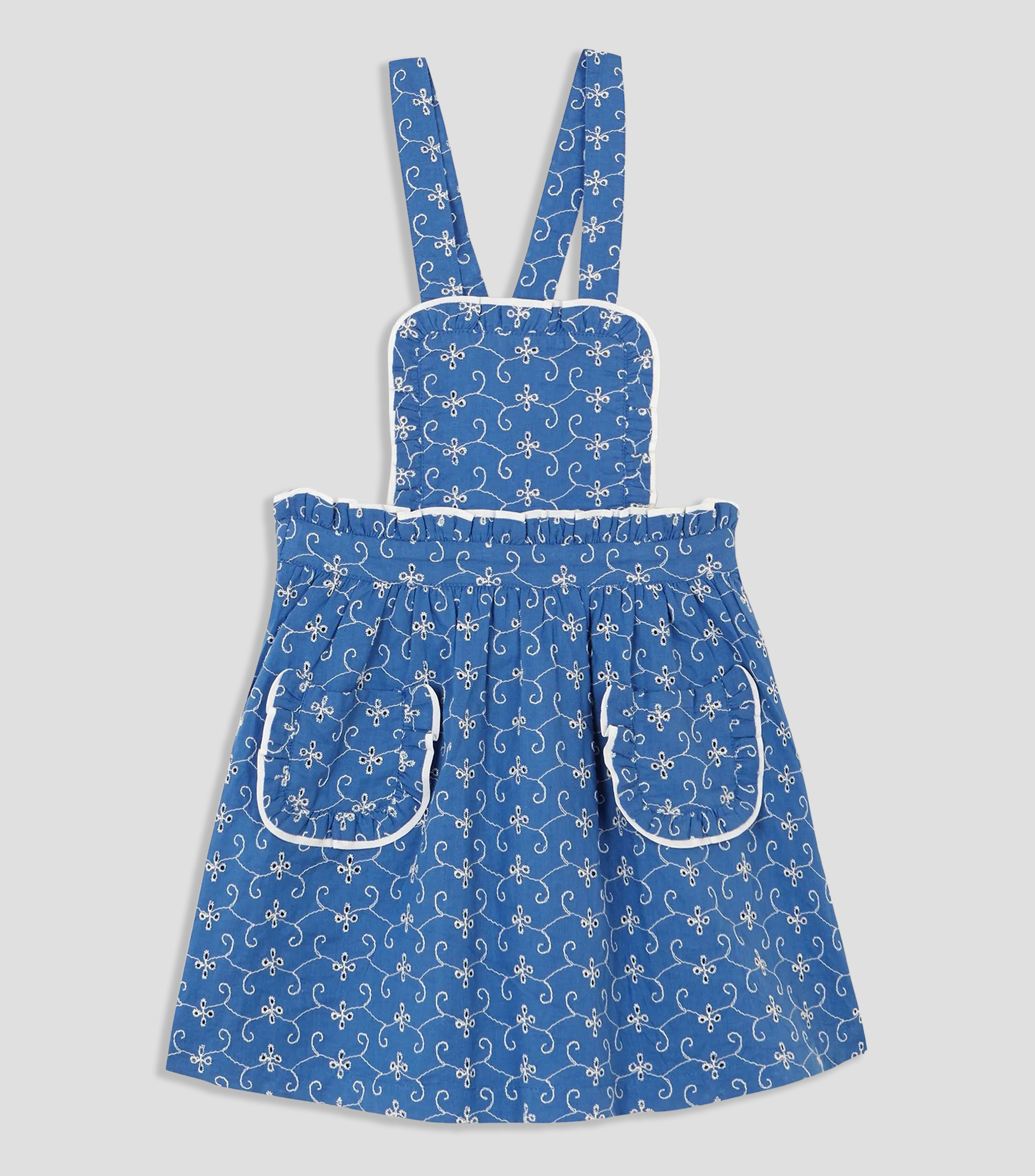 Vestido overol estampado Niña
