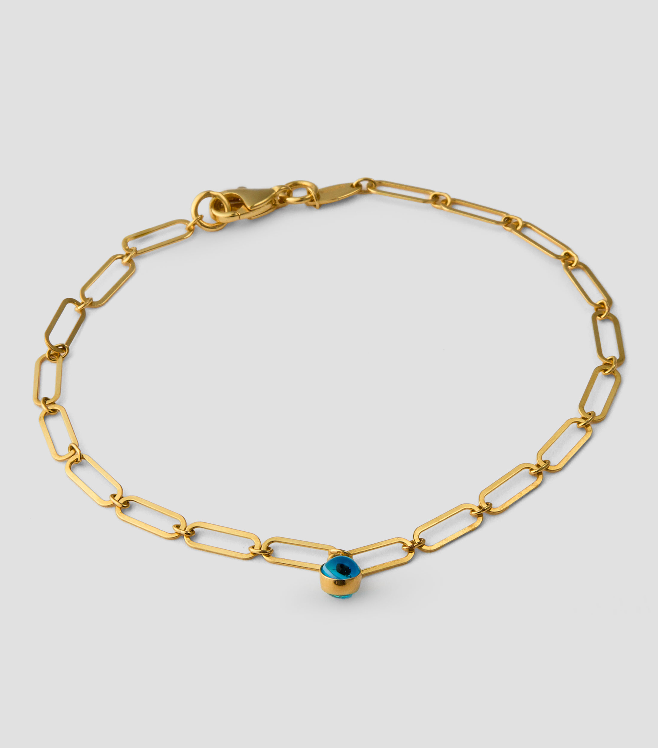 Pulsera en oro amarillo de 14 kilates Mujer
