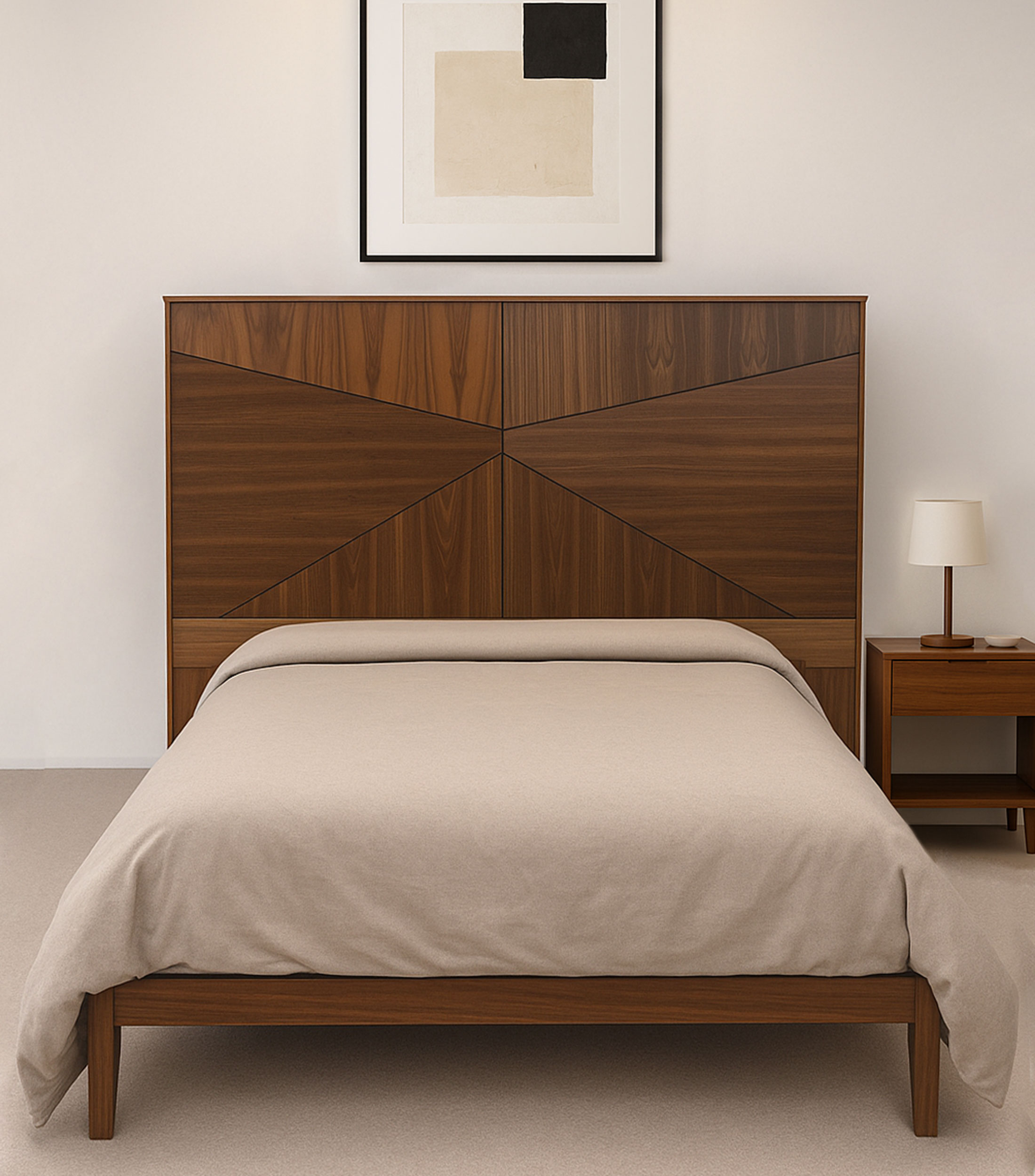 Cabecera Parma King Size en madera