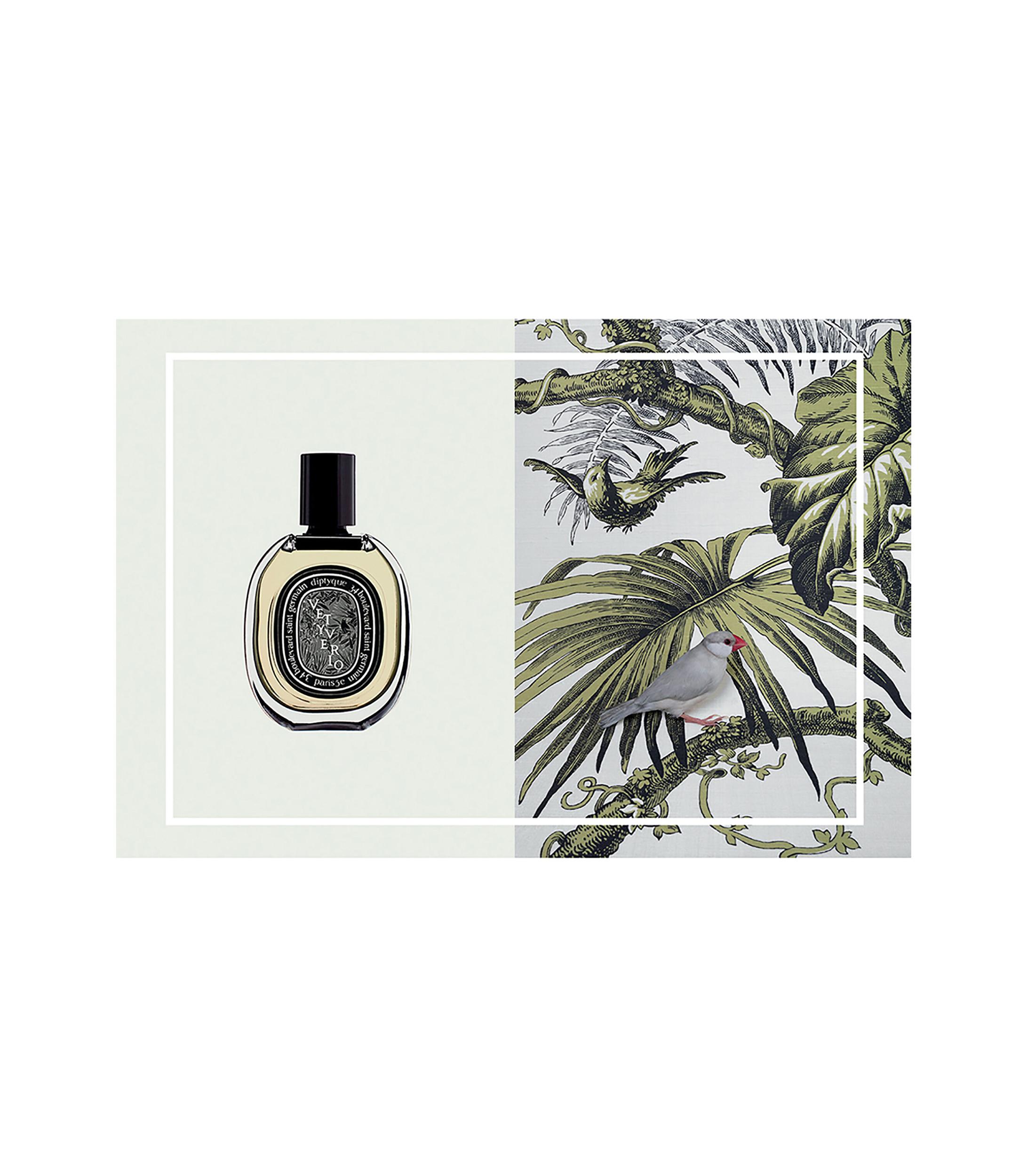 Perfume, Vetyverio Eau de Parfum, 75 ml Hombre