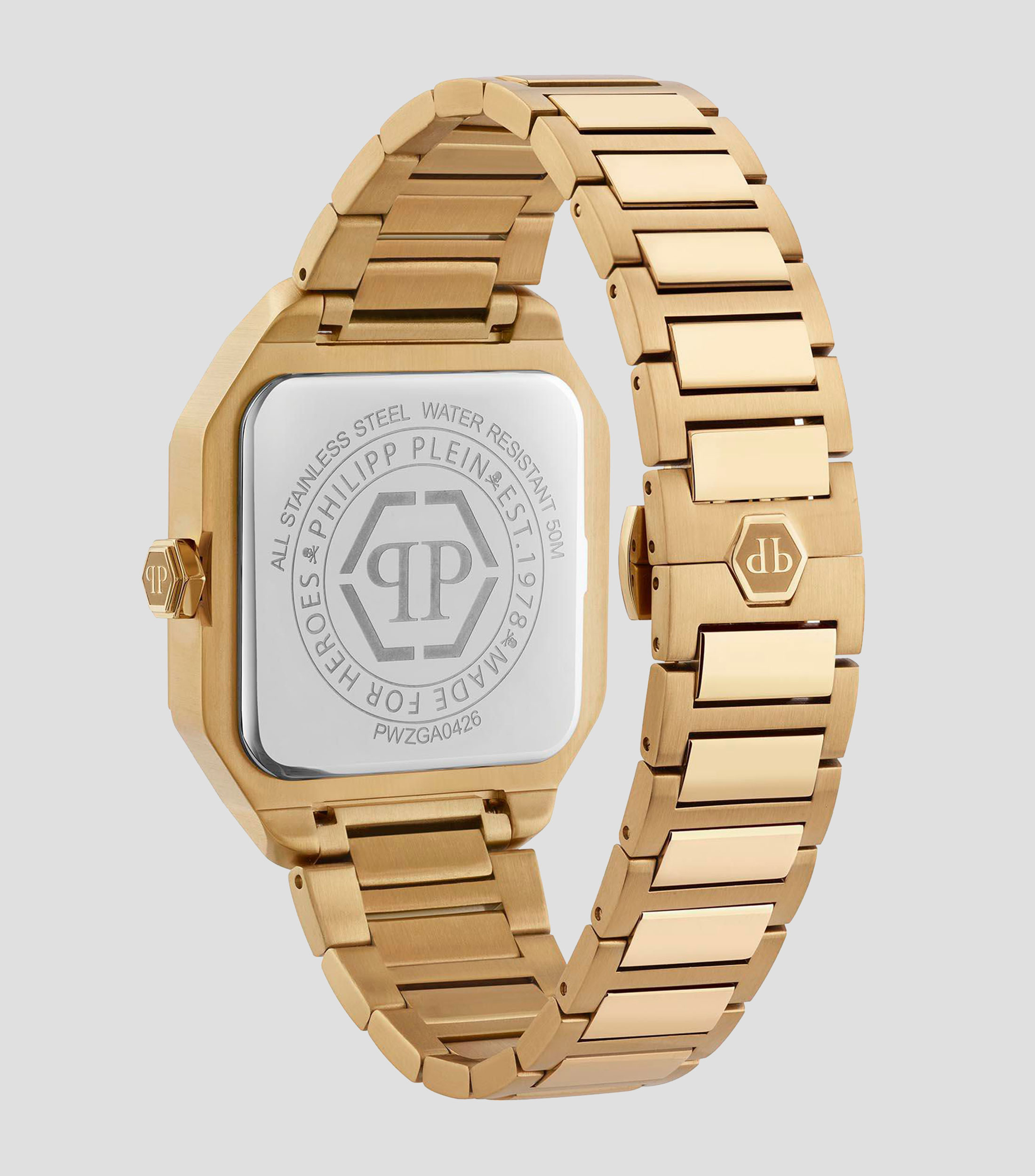 Reloj para Mujer Plein Edge casual, Dorado