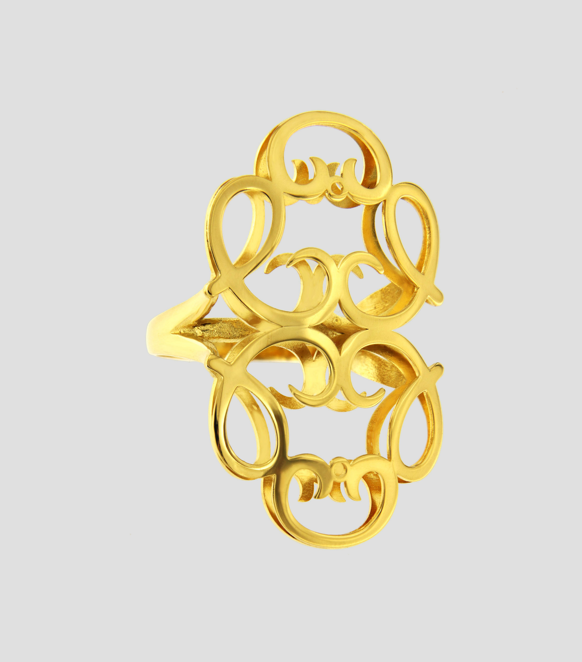 Anillo en plata .925 Simbolo Real Mujer
