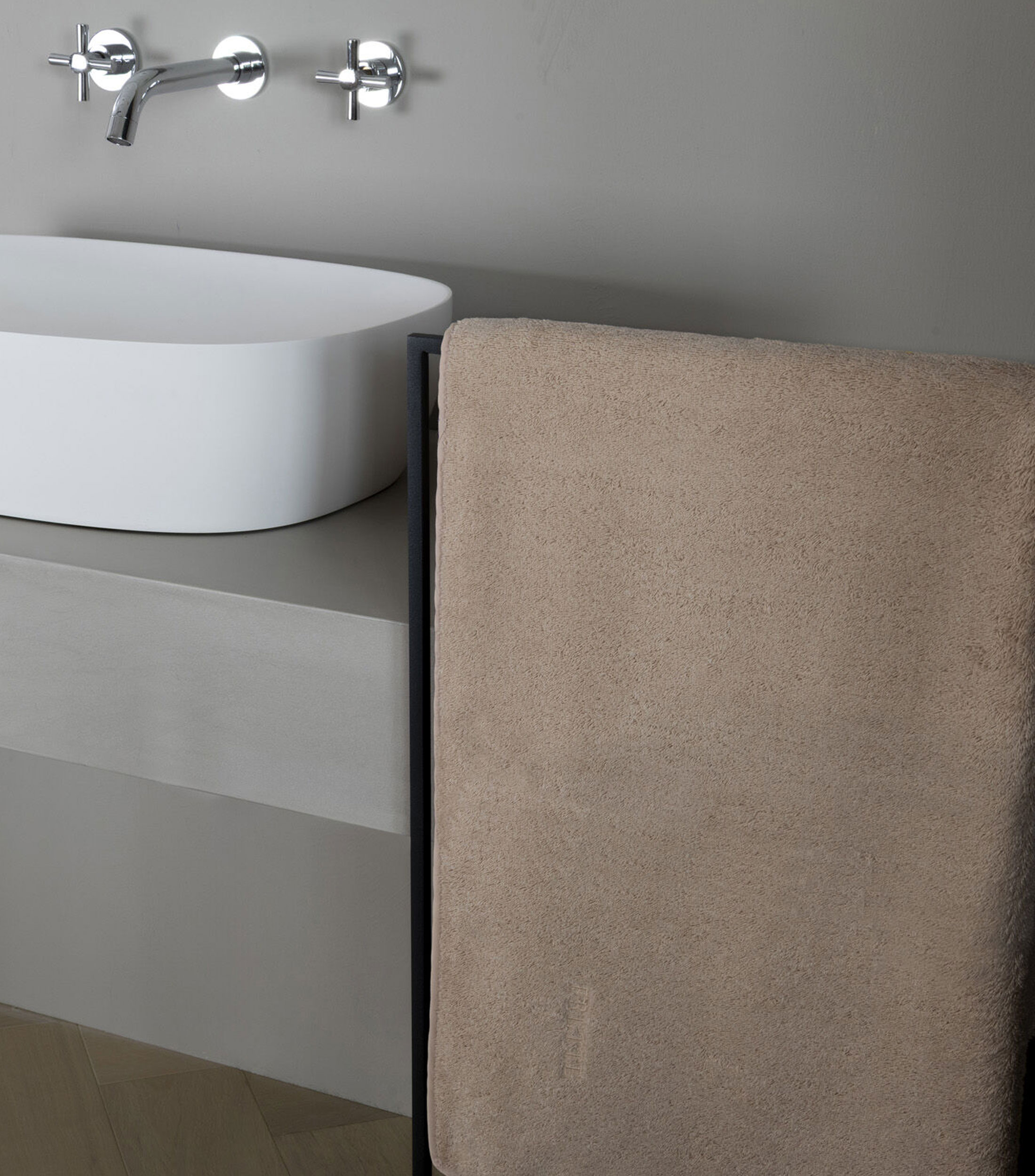 Toalla de baño Unito beige