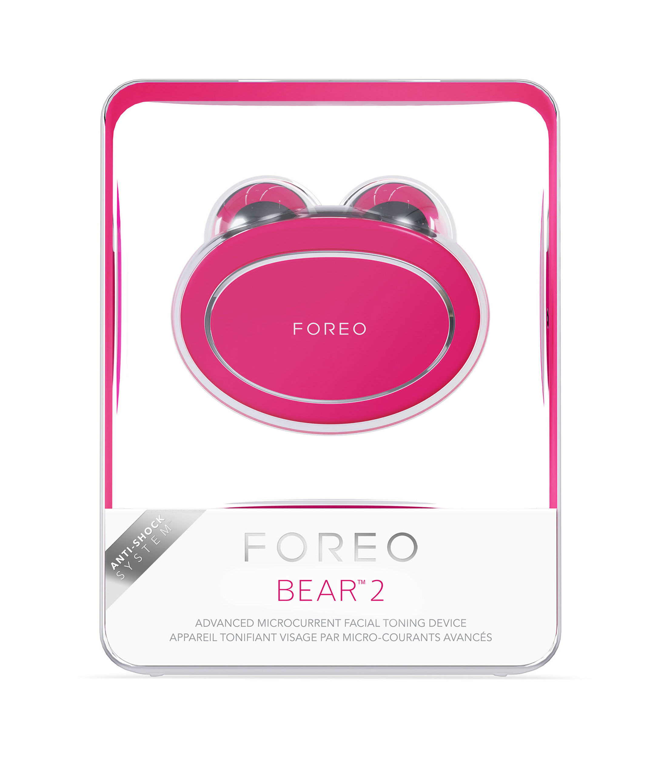 Tonificador facial de microcorrientes BEAR 2 Fuchsia