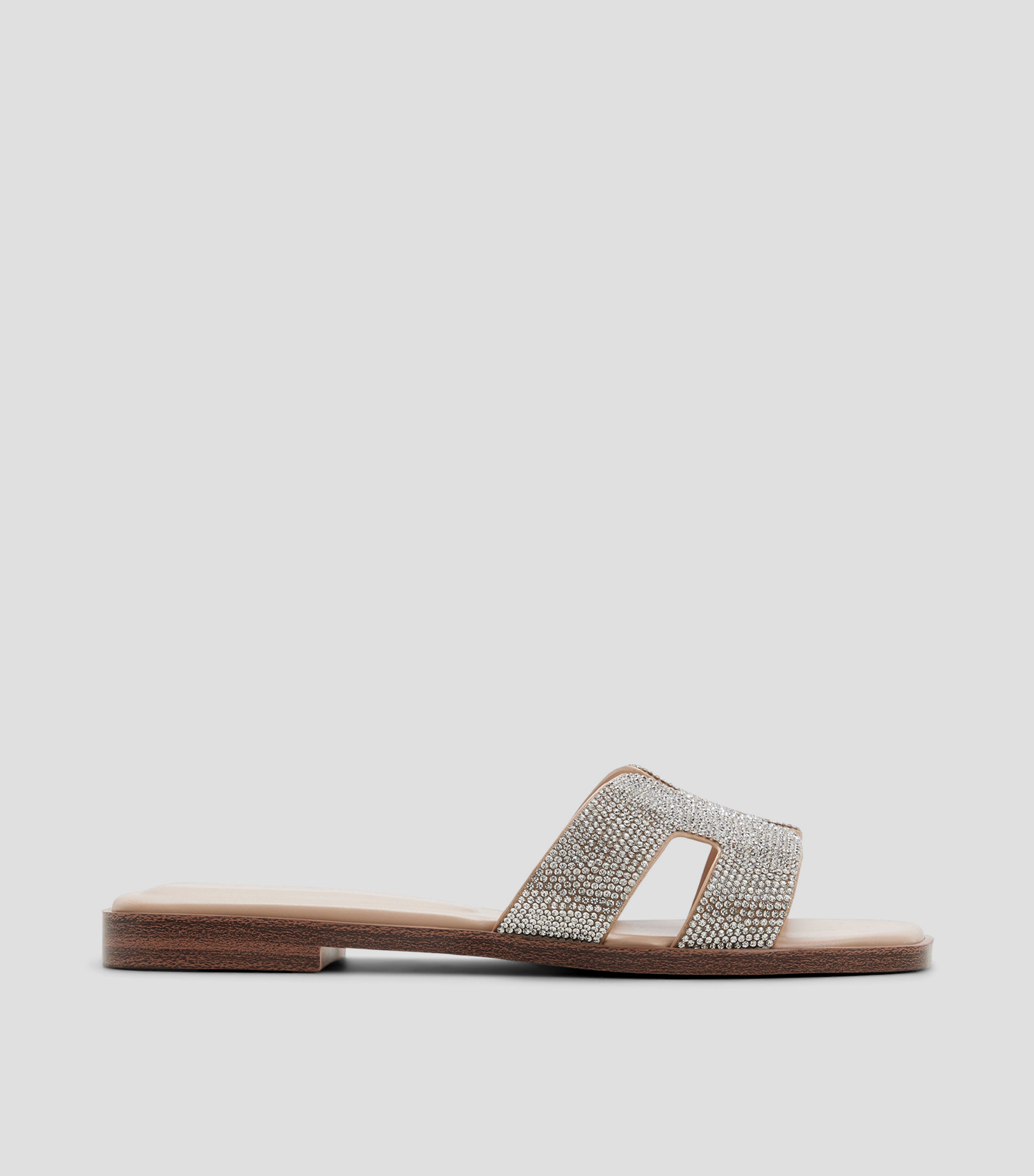 Sandalias con tacón bajo cuadrado Mujer
