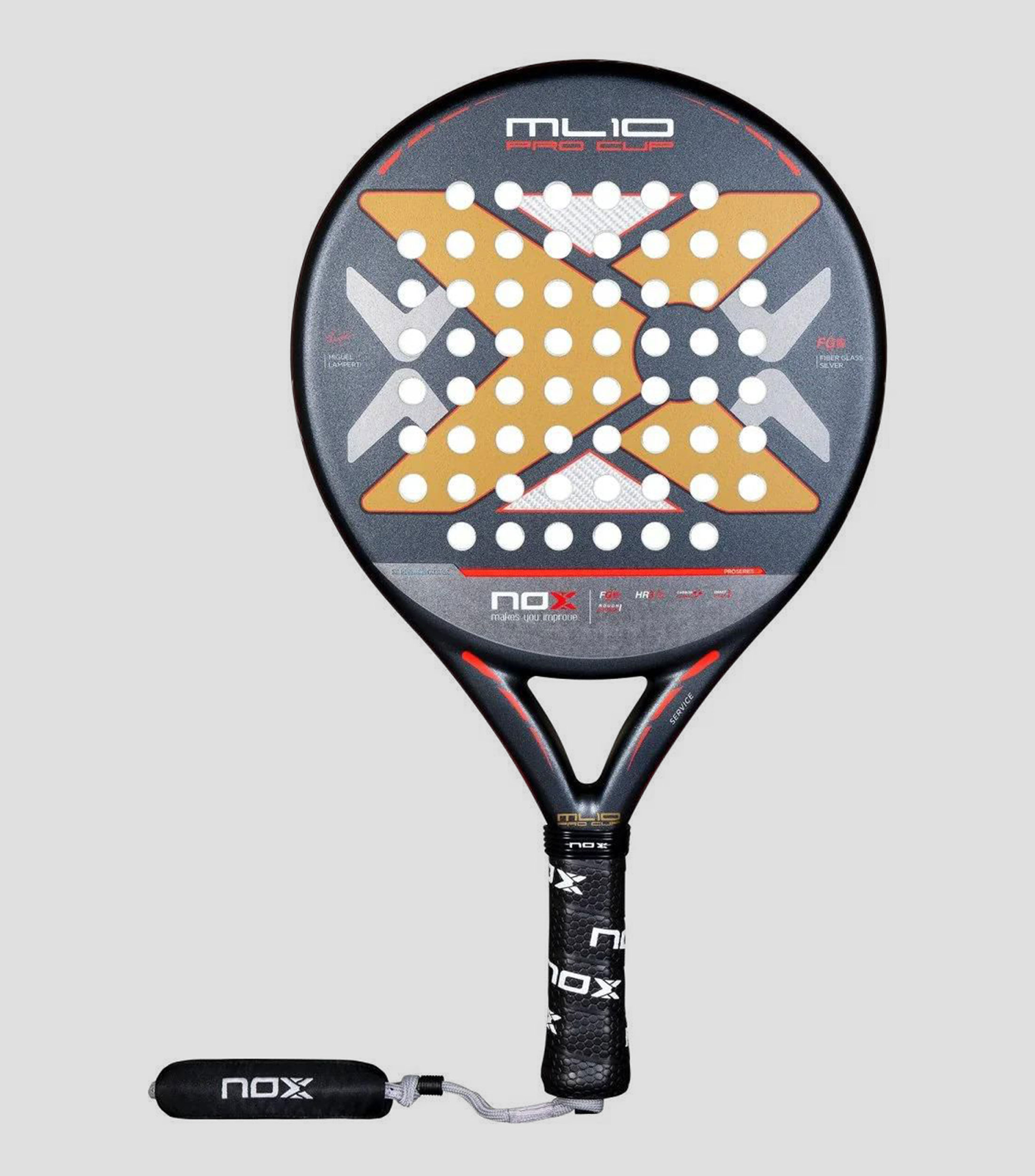 Pala para pádel Ml10 Pro Cup Rough Hombre