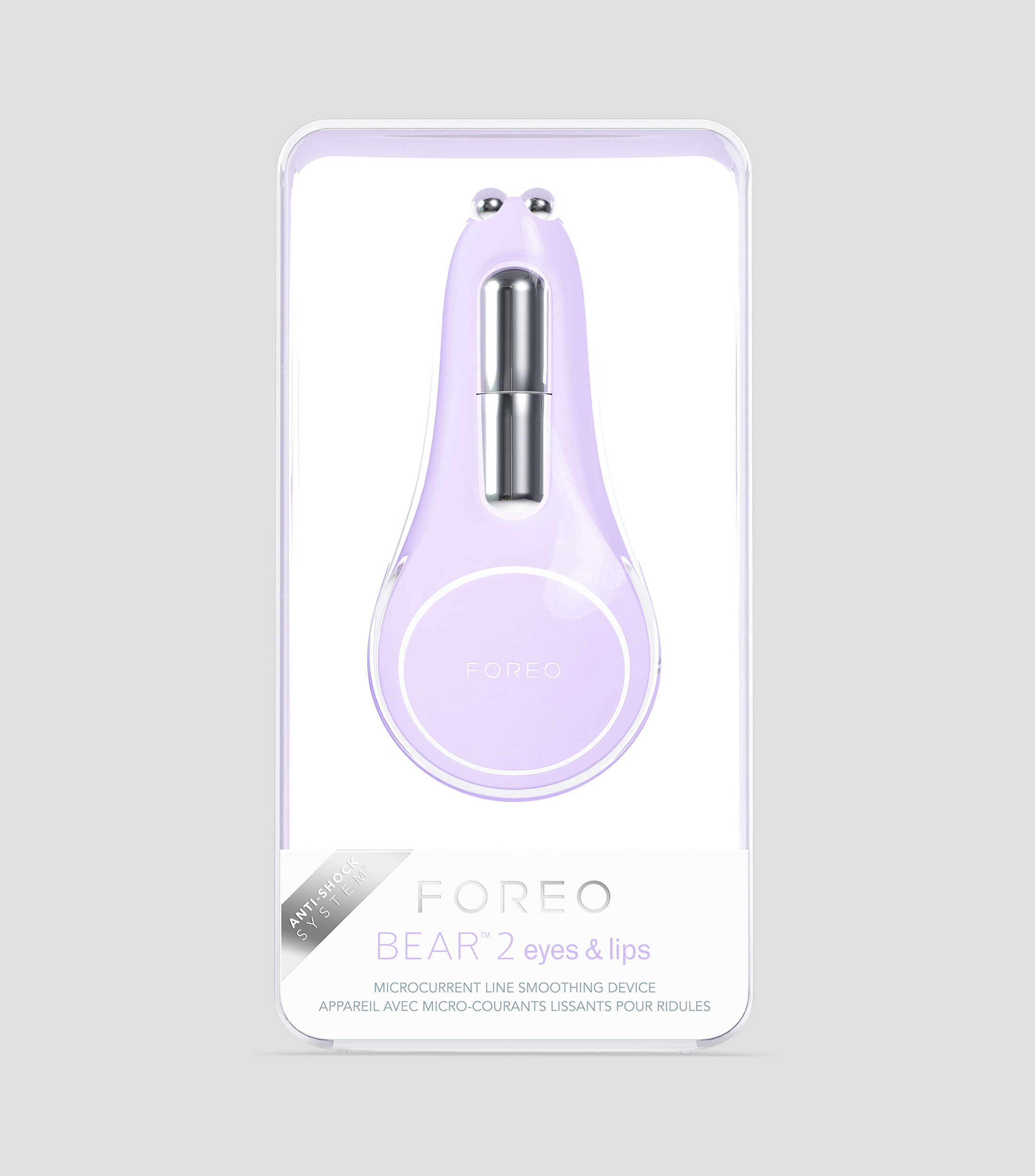 Tonificador de microcorrientes para ojos y labios BEAR 2 eyes lips Lavender