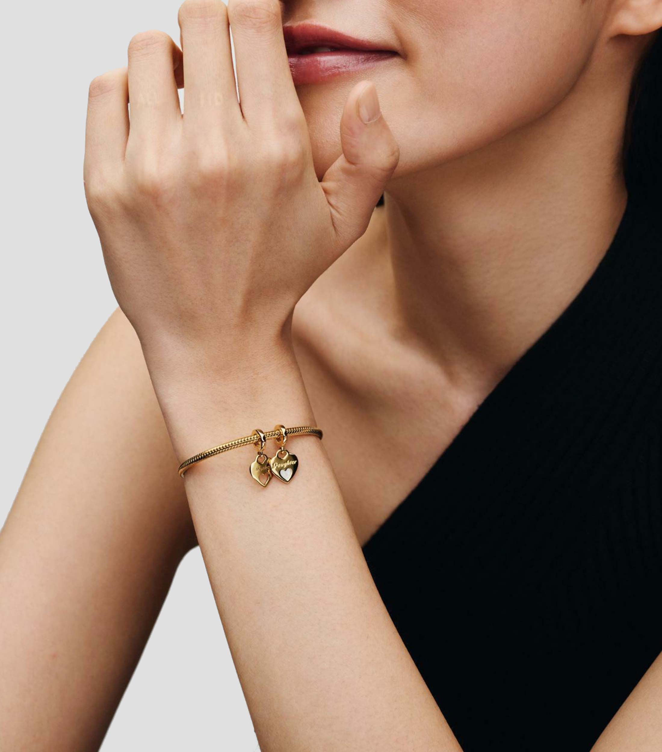 Charm divisible Corazón doble Mujer