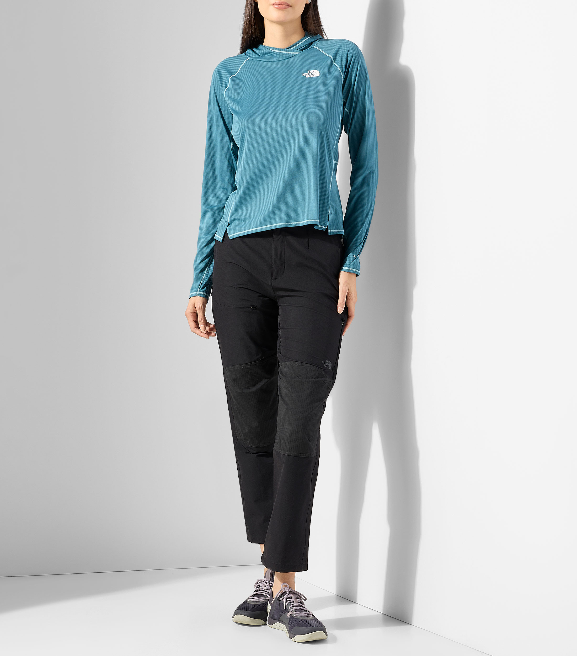 Pantalón para senderismo liso Mujer