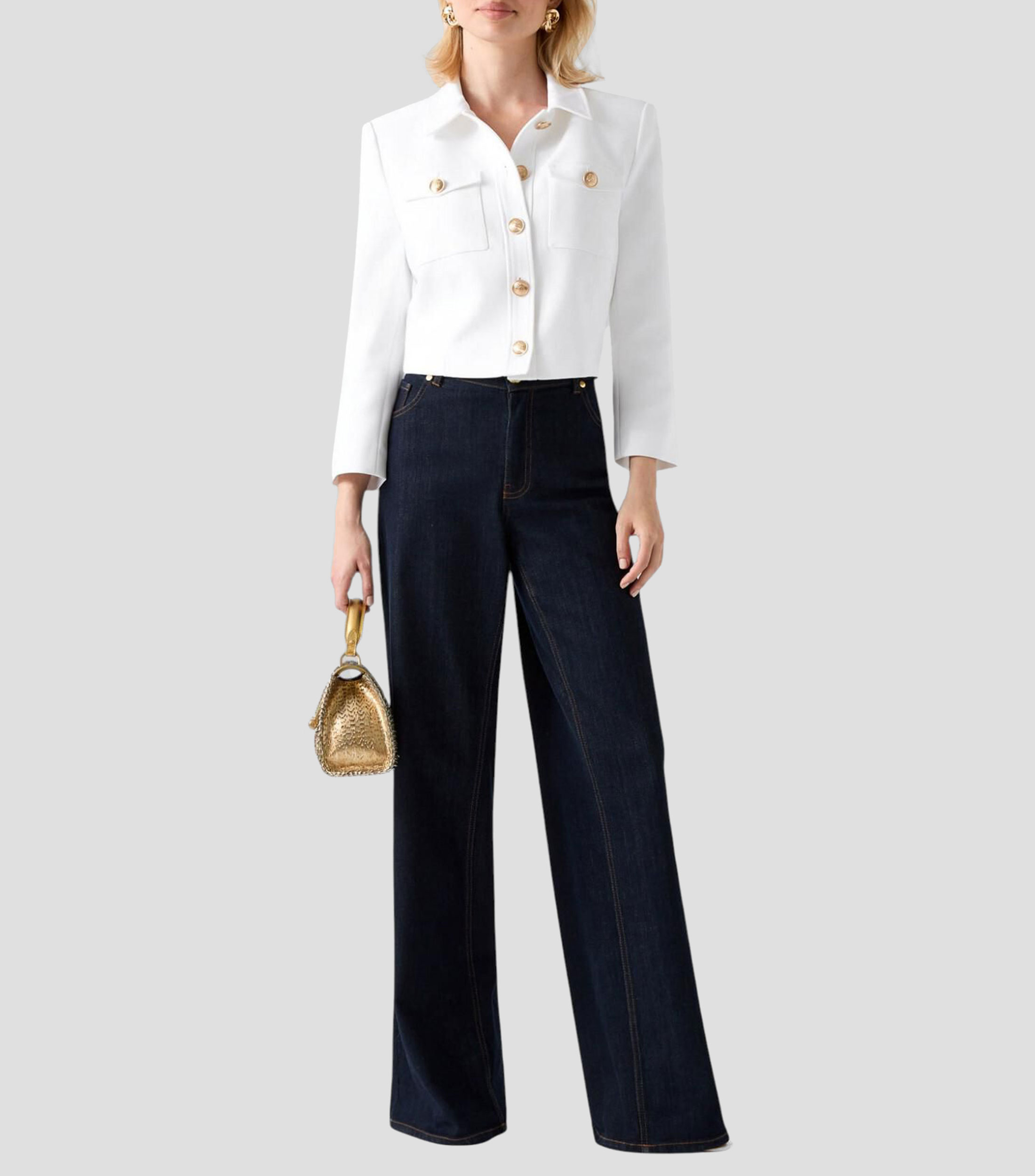 Blazer liso Mujer