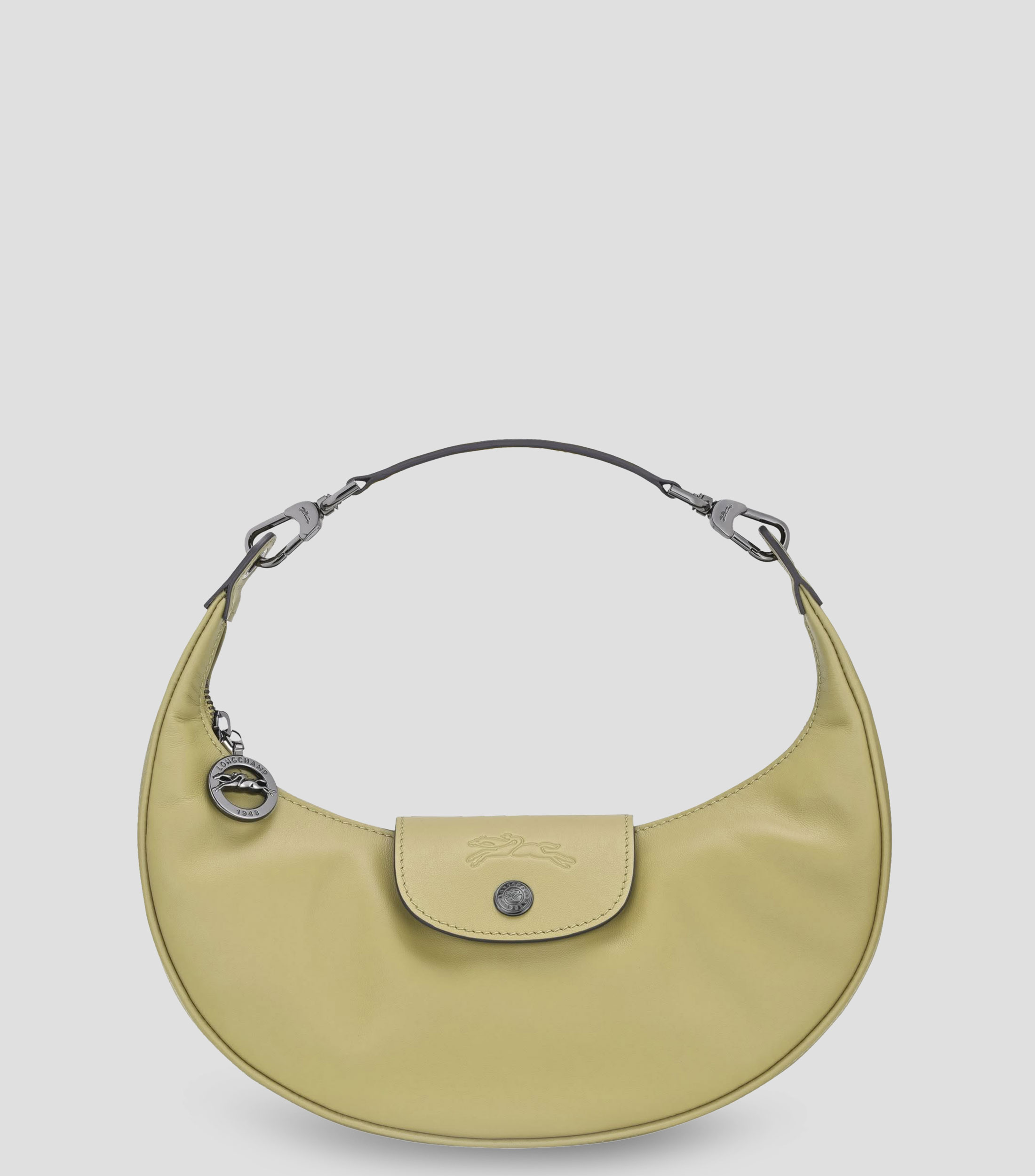 Bolsa Shoulder en cuero de vaqueta SS26 lisa Mujer