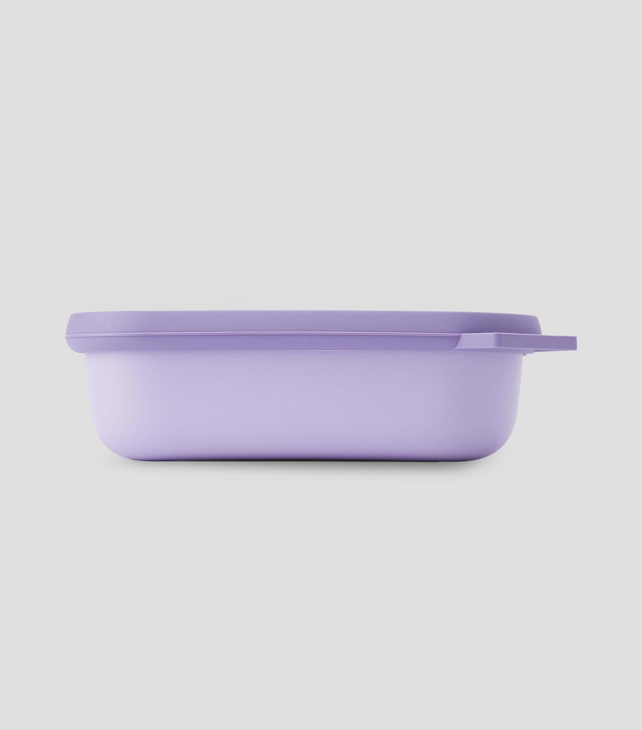 Contenedor hermético Rectangular Lila, 500 ml