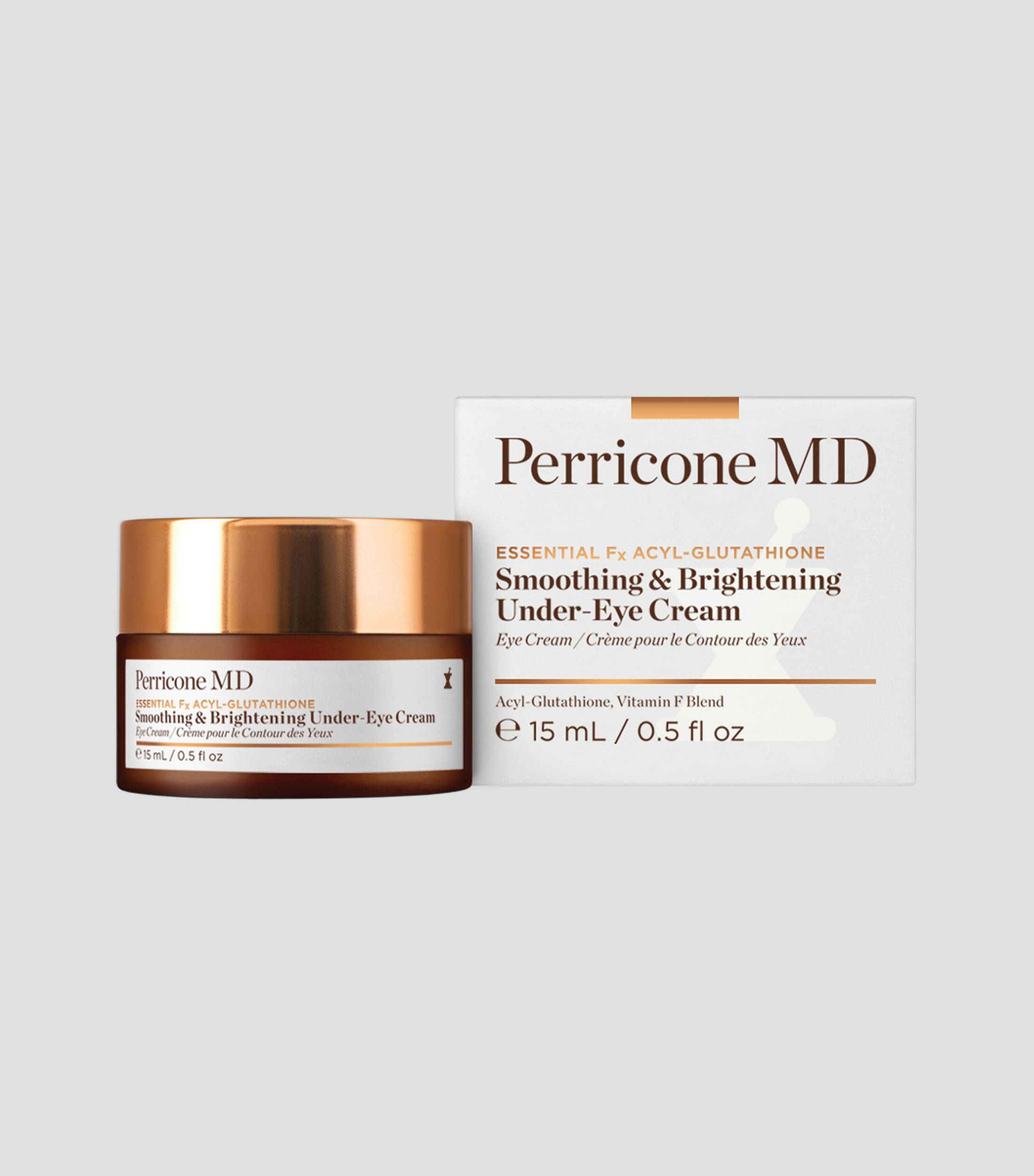Crema para Ojos Essential Fx Acyl-Glutathione Smoothing & Brightening, 15 ml