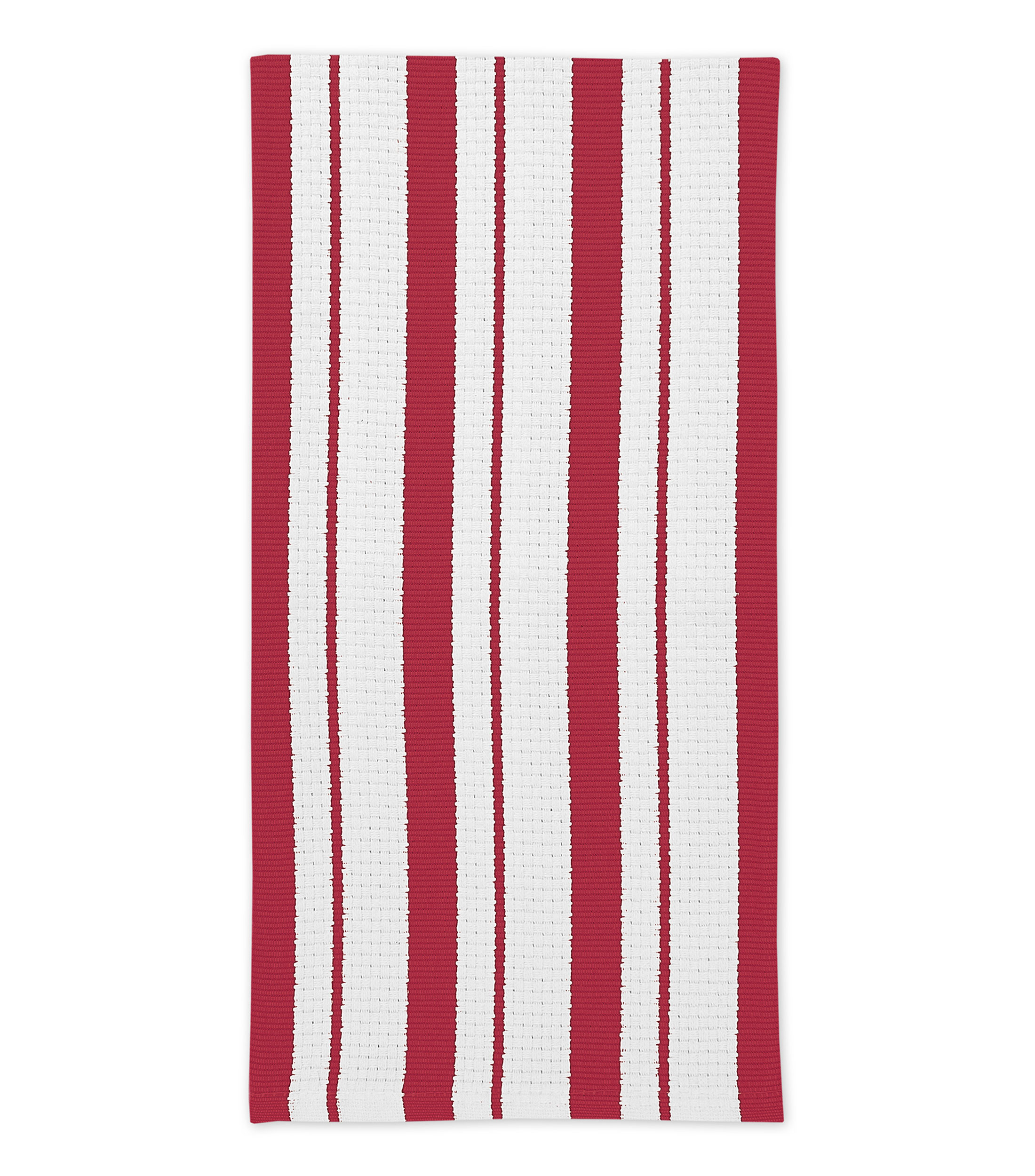 Toalla de cocina rayas rojo