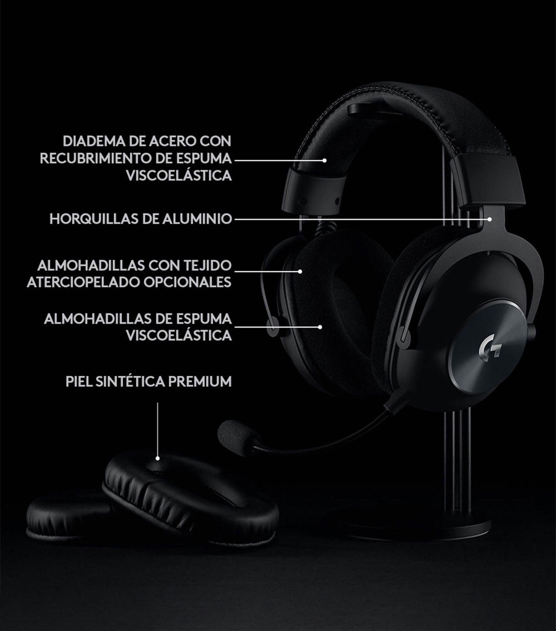 Audífonos Inalámbricos Lightspeed Gaming Pro X Negros