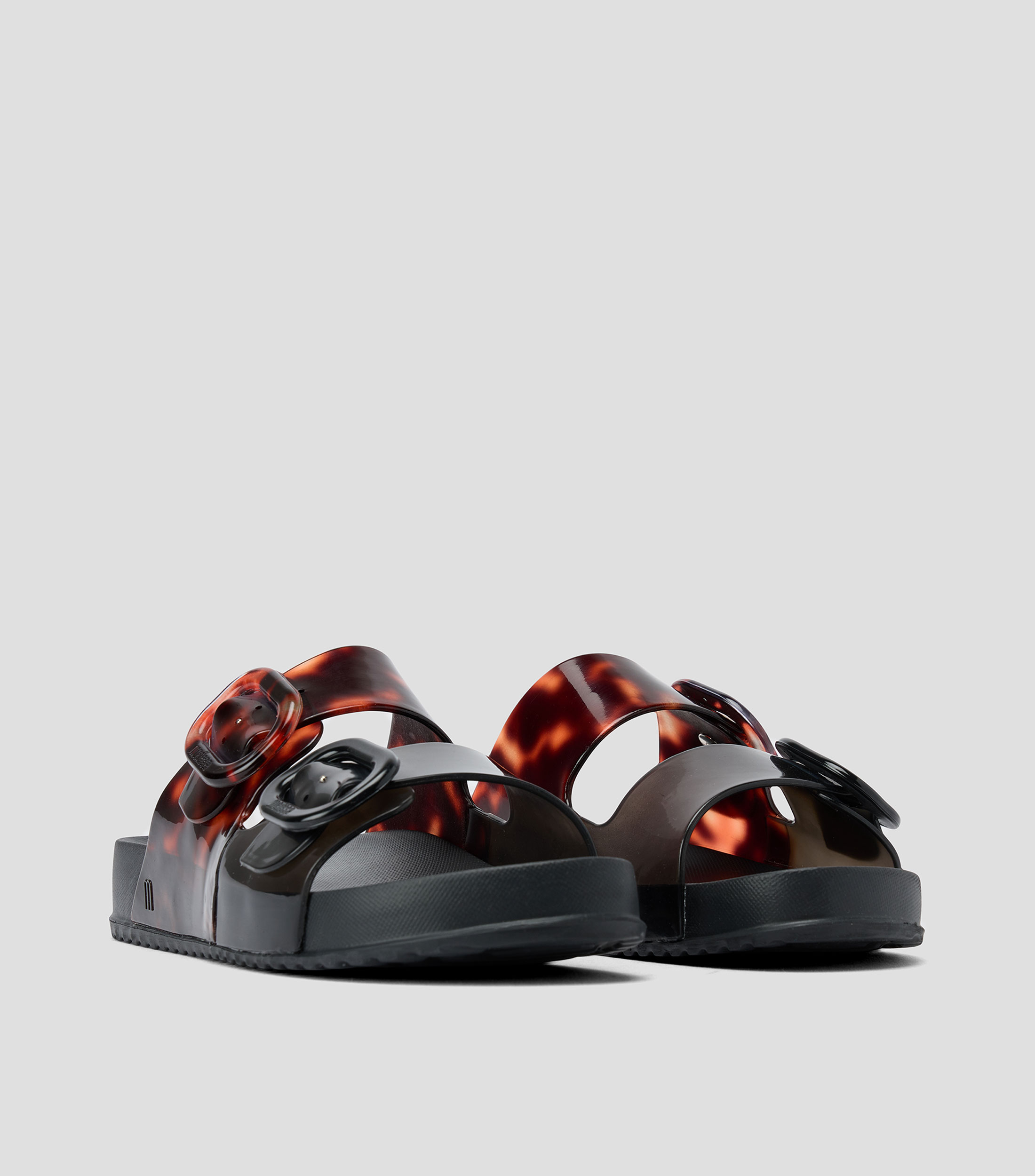 Sandalias planas estampadas Mujer