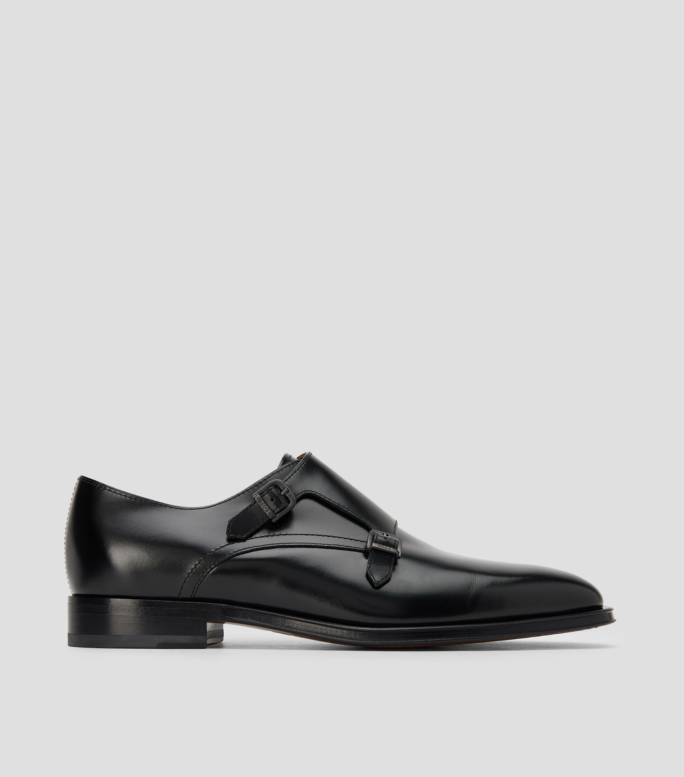 Zapatos de vestir monk Double Monk en piel Hombre