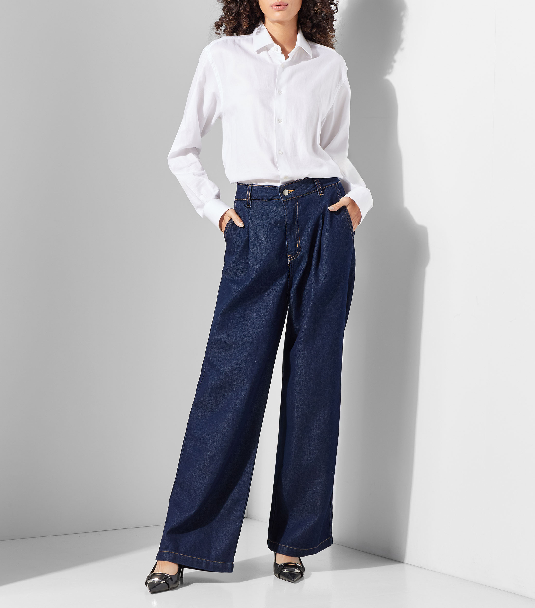 Jeans wideleg Mujer