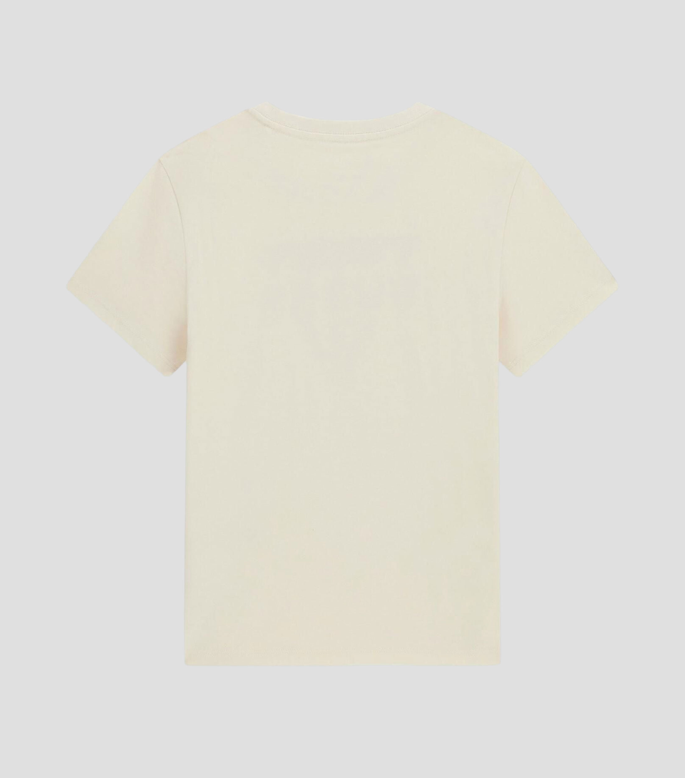 Playera cuello redondo manga corta con estampado Niño