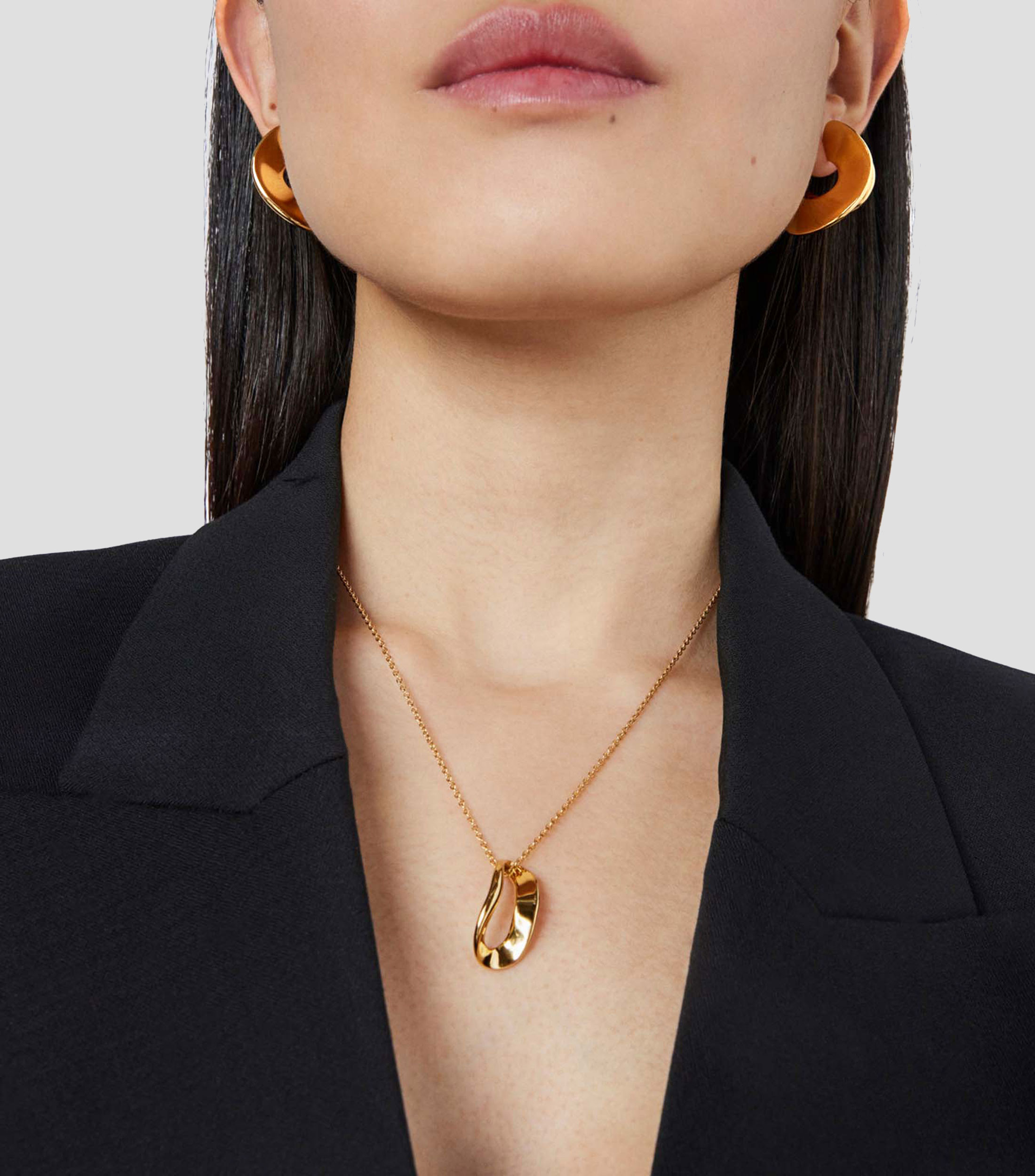 Collar de plata Gregal Mujer
