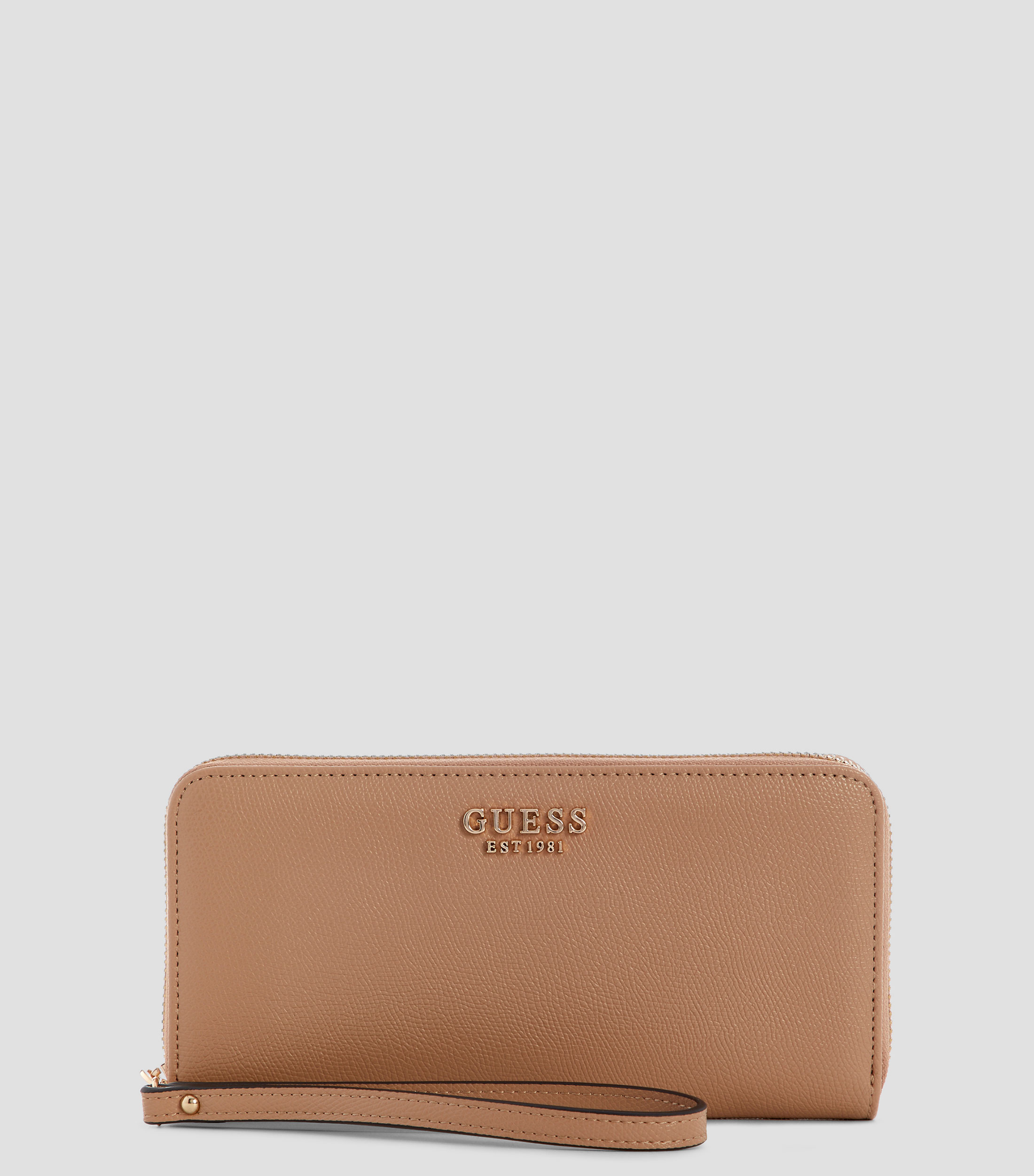 Cartera lisa con detalle texturizado Mujer