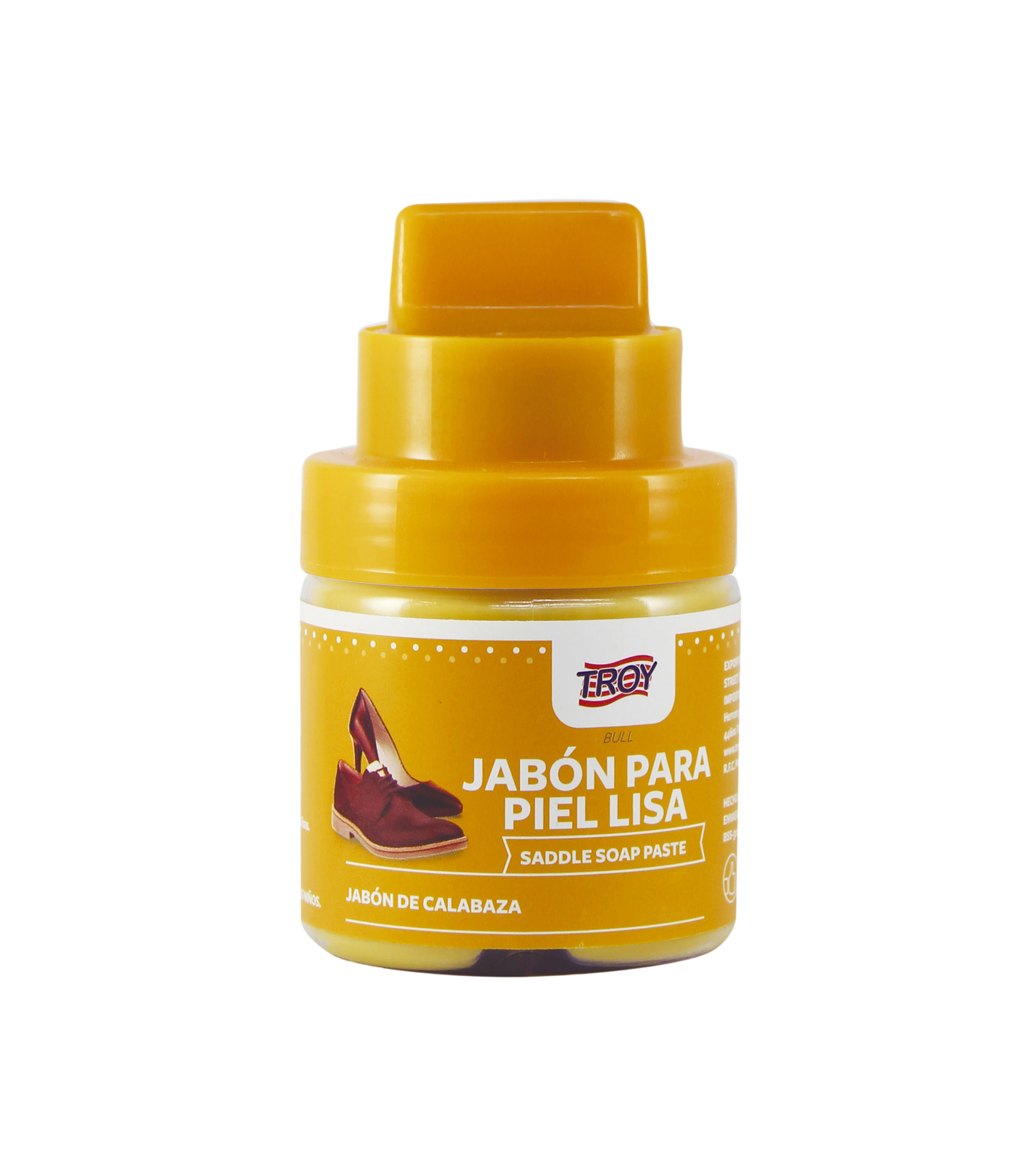 Jabón de Calabaza para Zapatos Piel Lisa, 113 gr