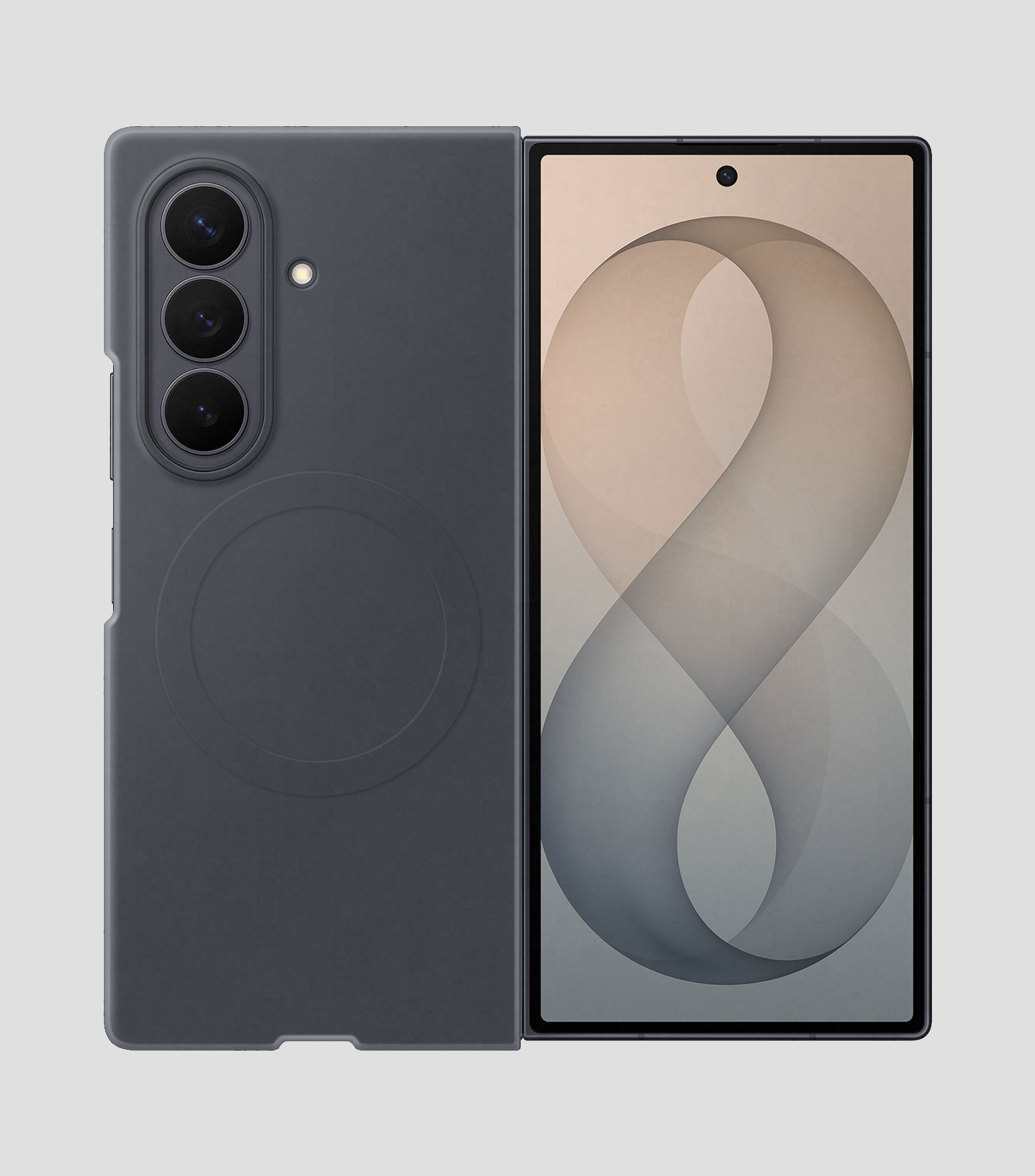 Funda para celular Fold 8 Ultra magnética lisa