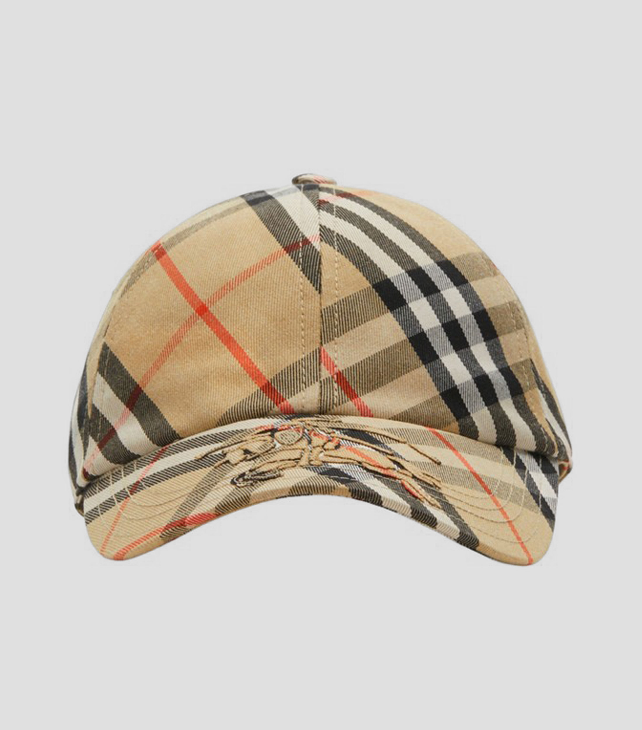 Gorra de cuadros Hombre