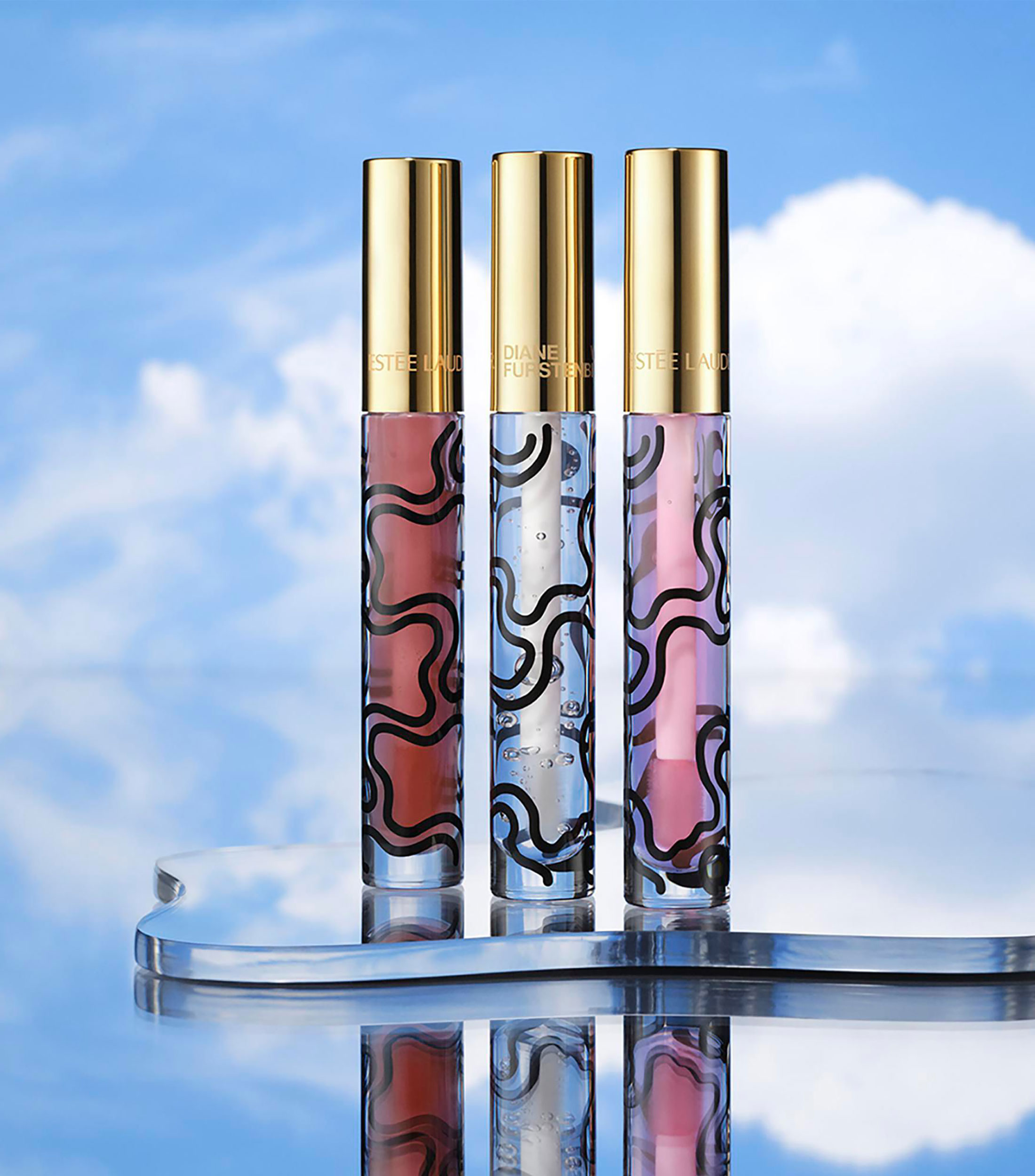 Set 3 aceites labiales con brillo Mujer