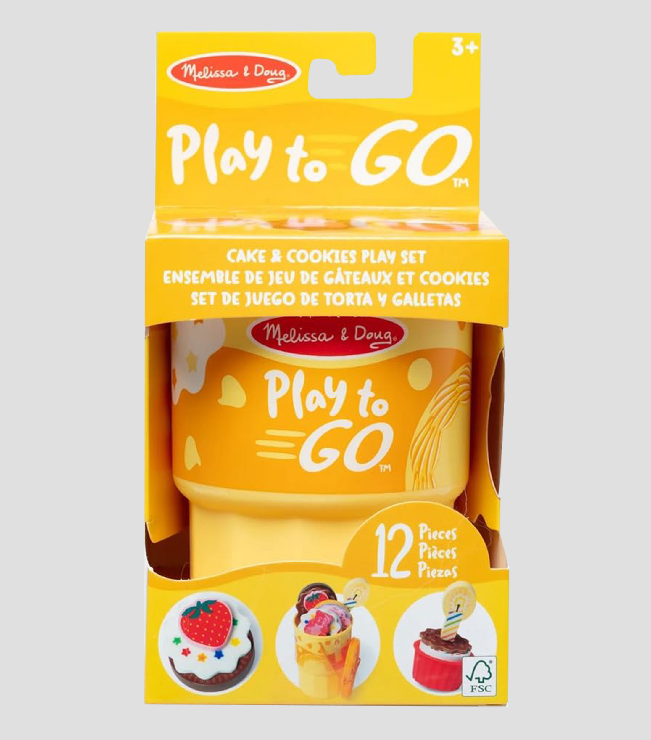 Juego de comida para pasteles y galletas