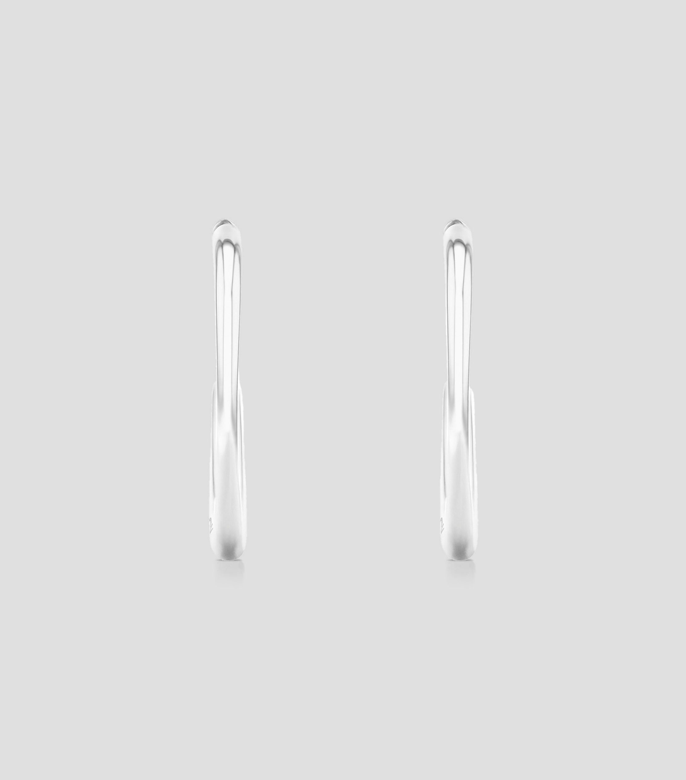 Aretes Ck Jewelry plateados Mujer