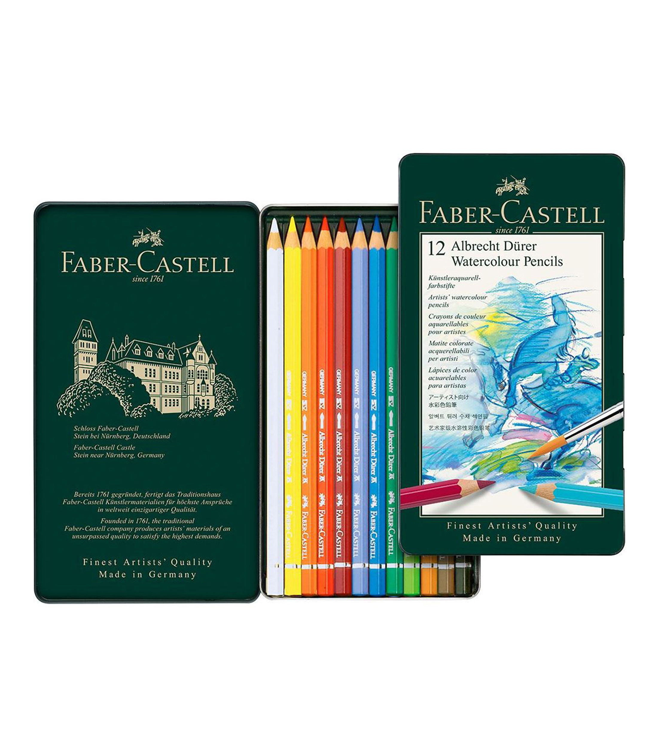 Set de 12 Lápices de Colores Aqua