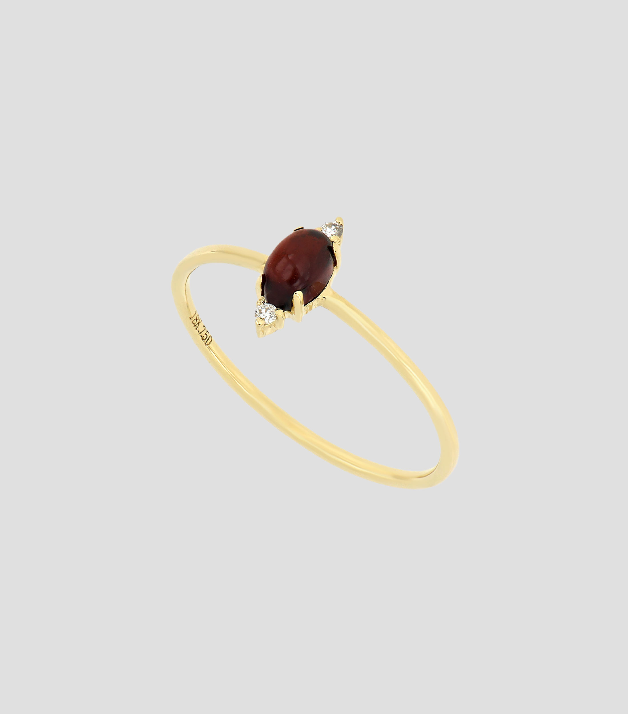 Anillo de oro amarillo 18 kilates Consent Mujer