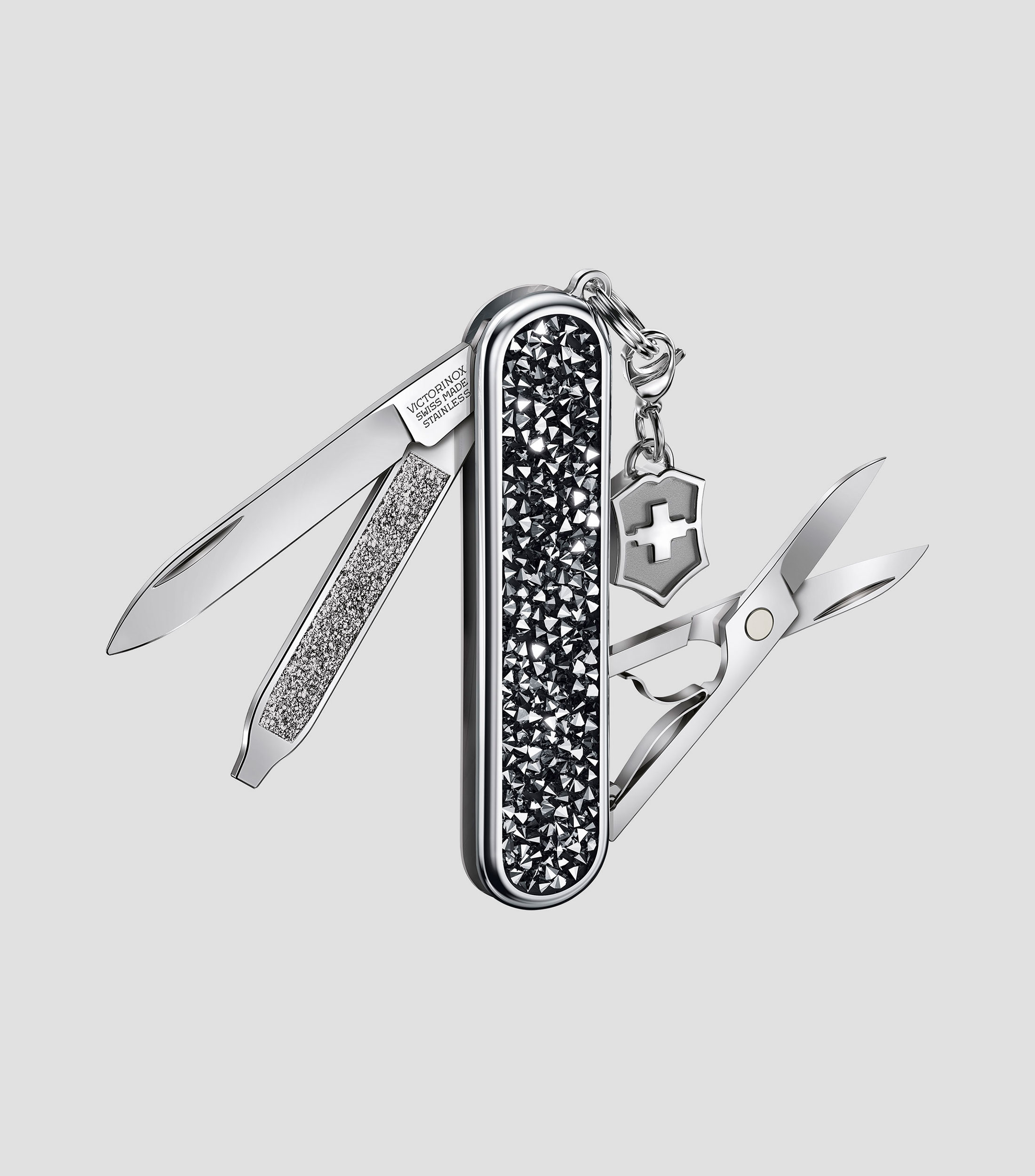 Navaja Classic SD Brilliant Crystal en acero inoxidable