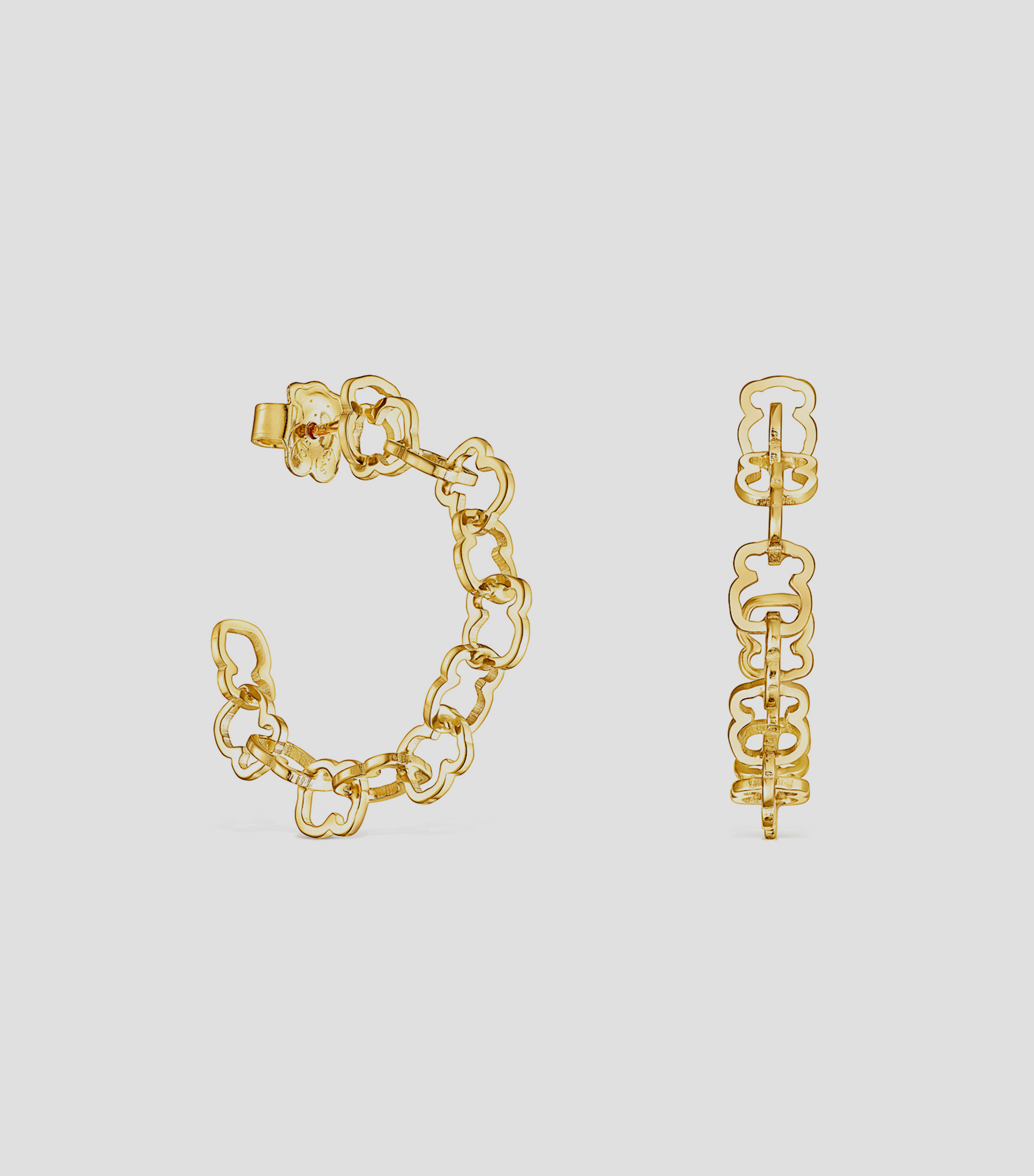 Aretes en Plata .925 Osos Carrusel Mujer