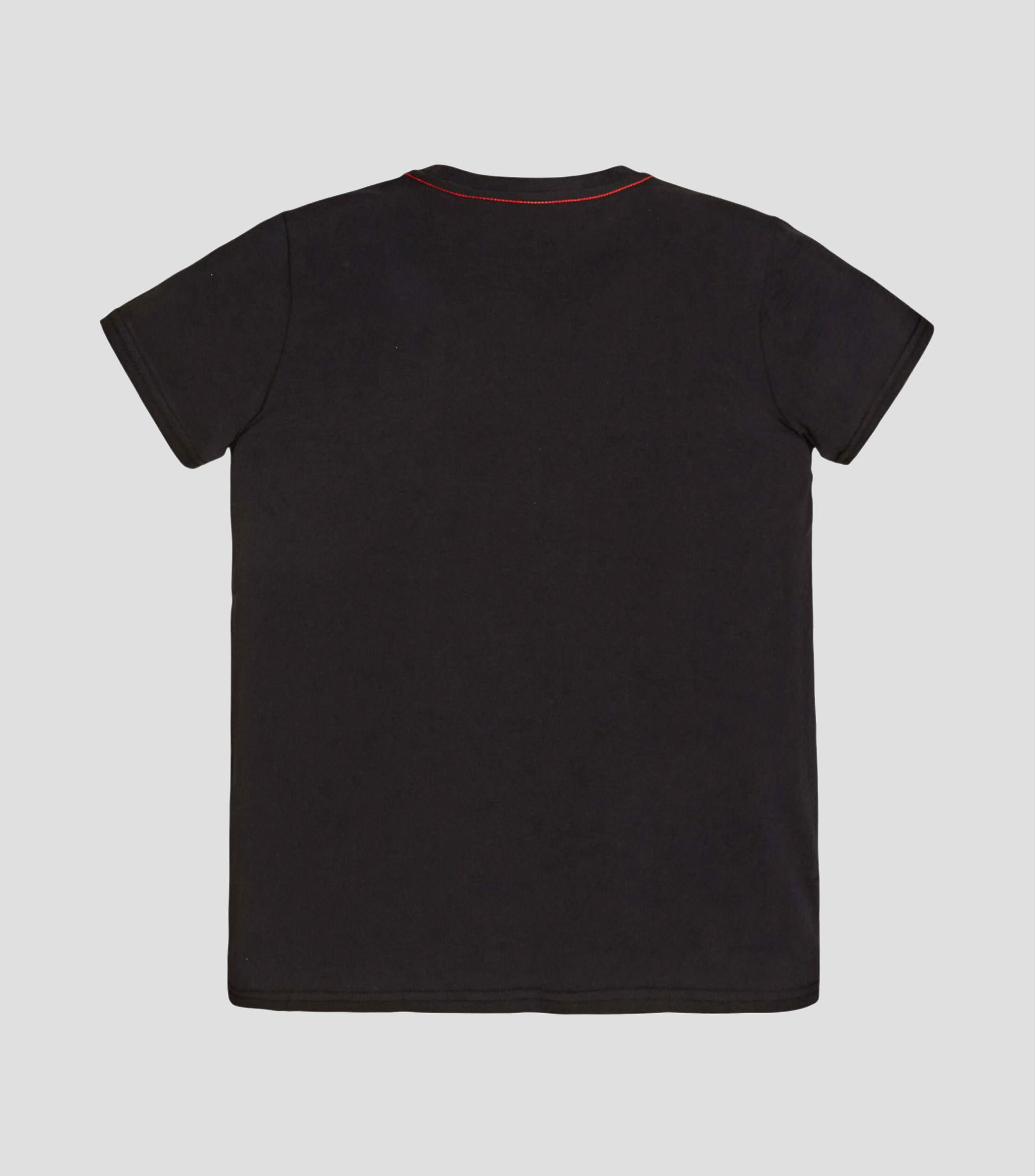 Playera de cuello redondo con manga corta estampada Niño