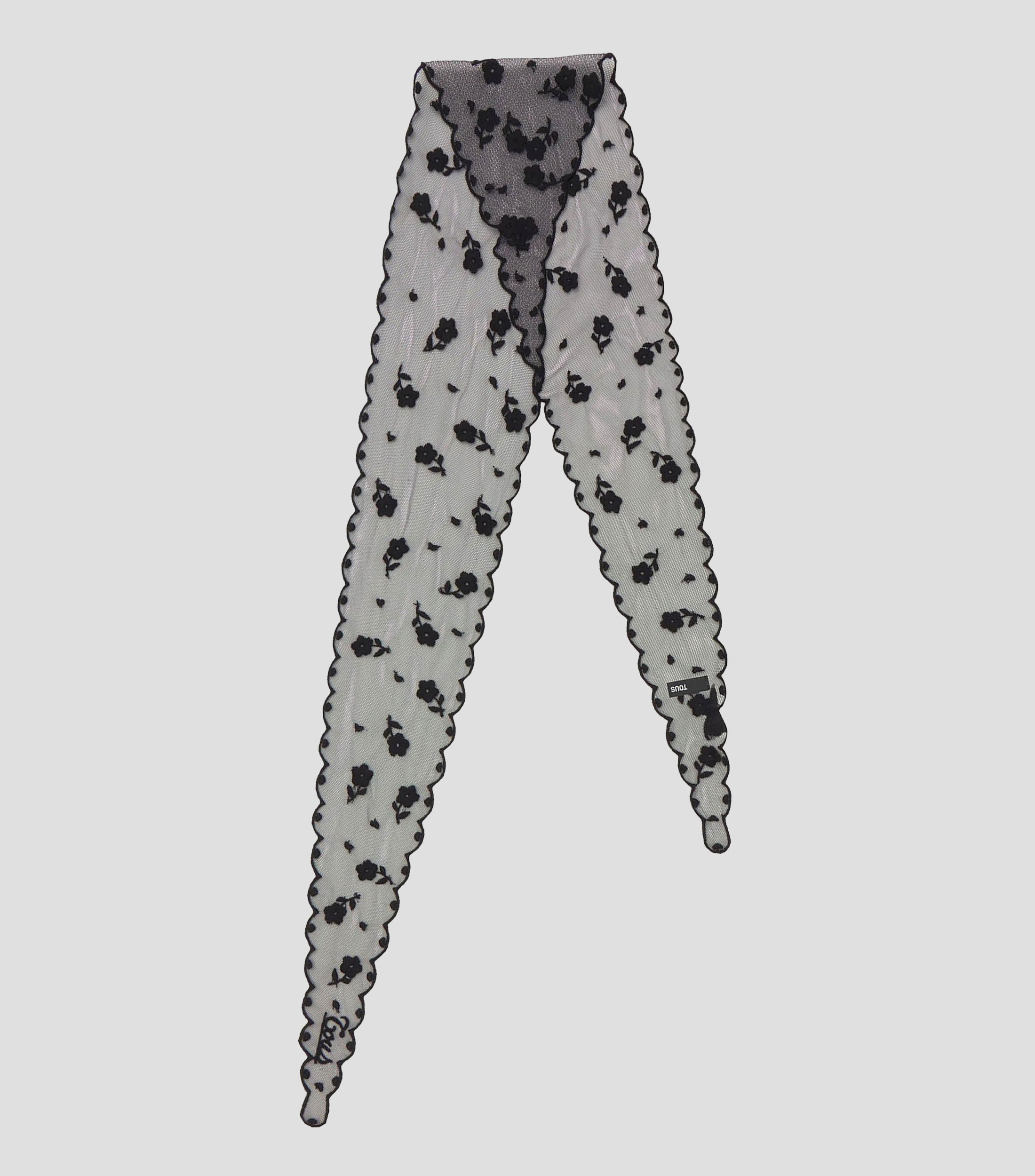 Pañuelo blanco sólido Mujer