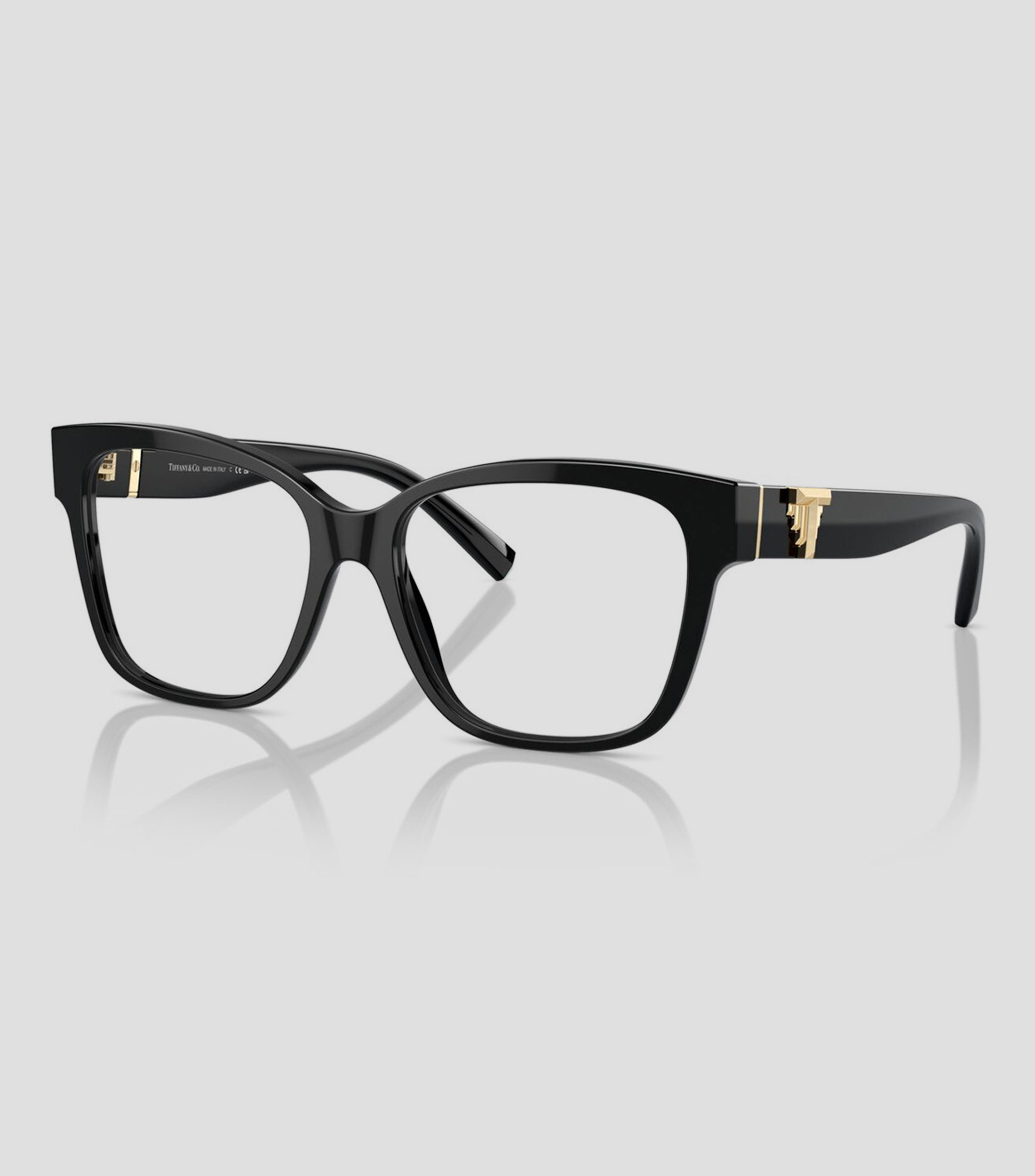 Lentes oftálmicos Cuadrados Negros Mujer