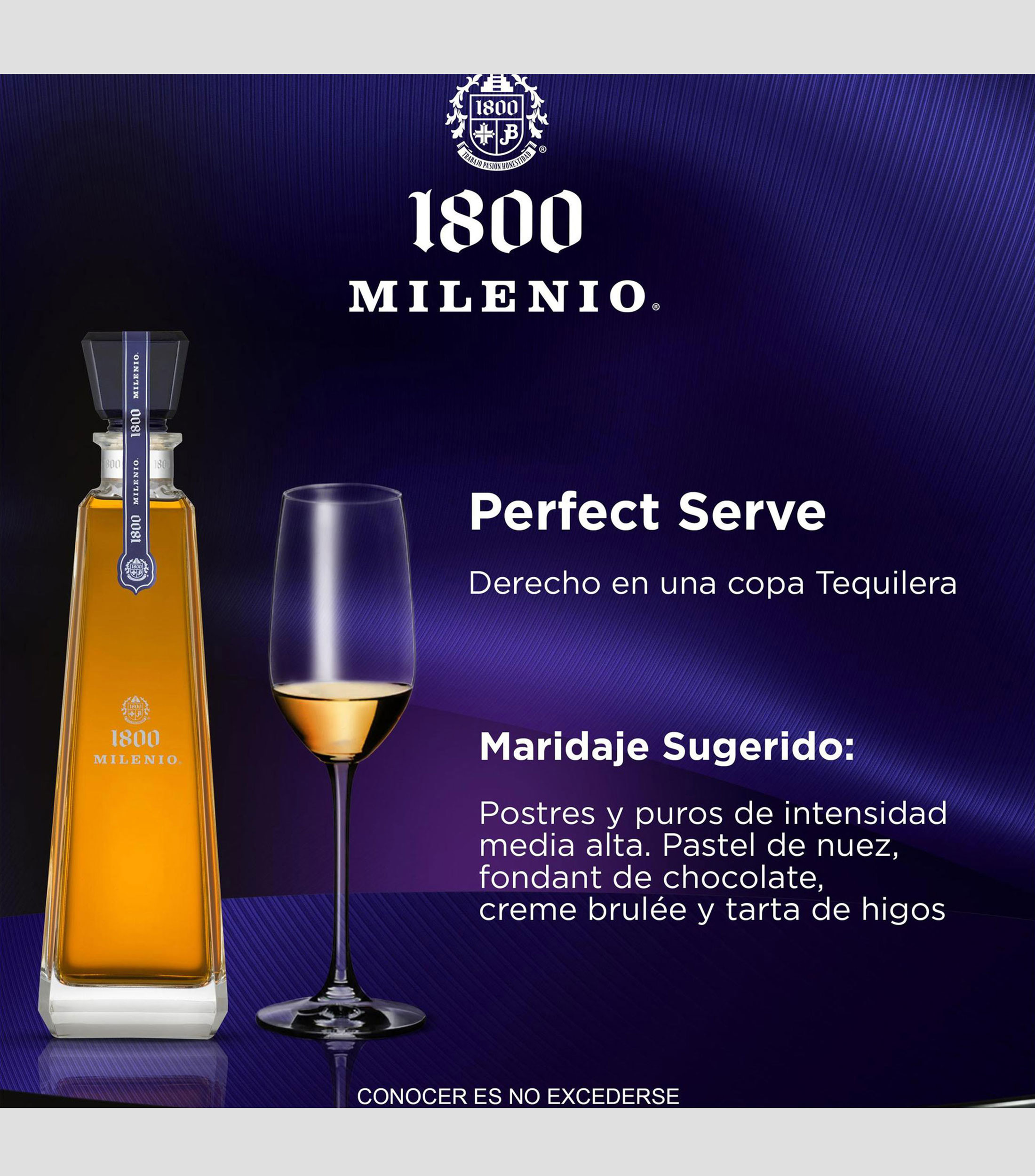 Tequila Milenio, 700 ml