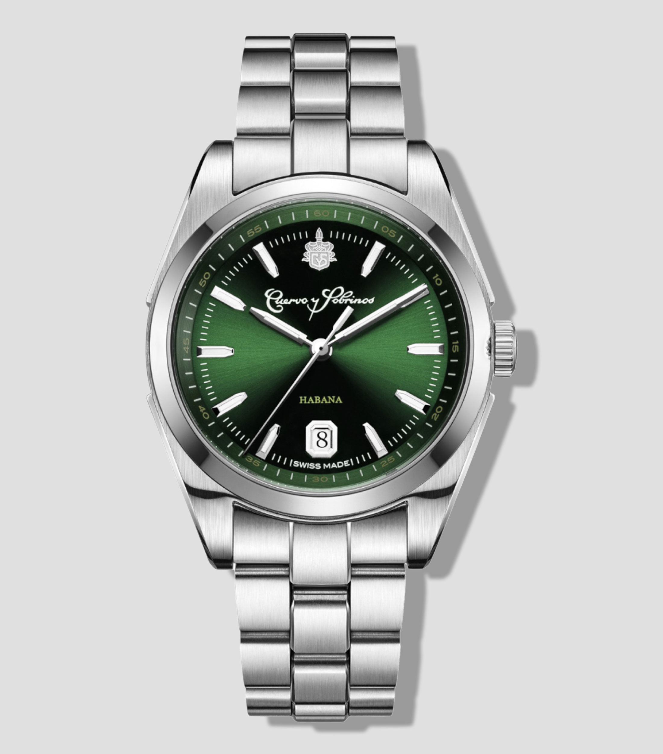 Reloj para Hombre Robusto casual plateado