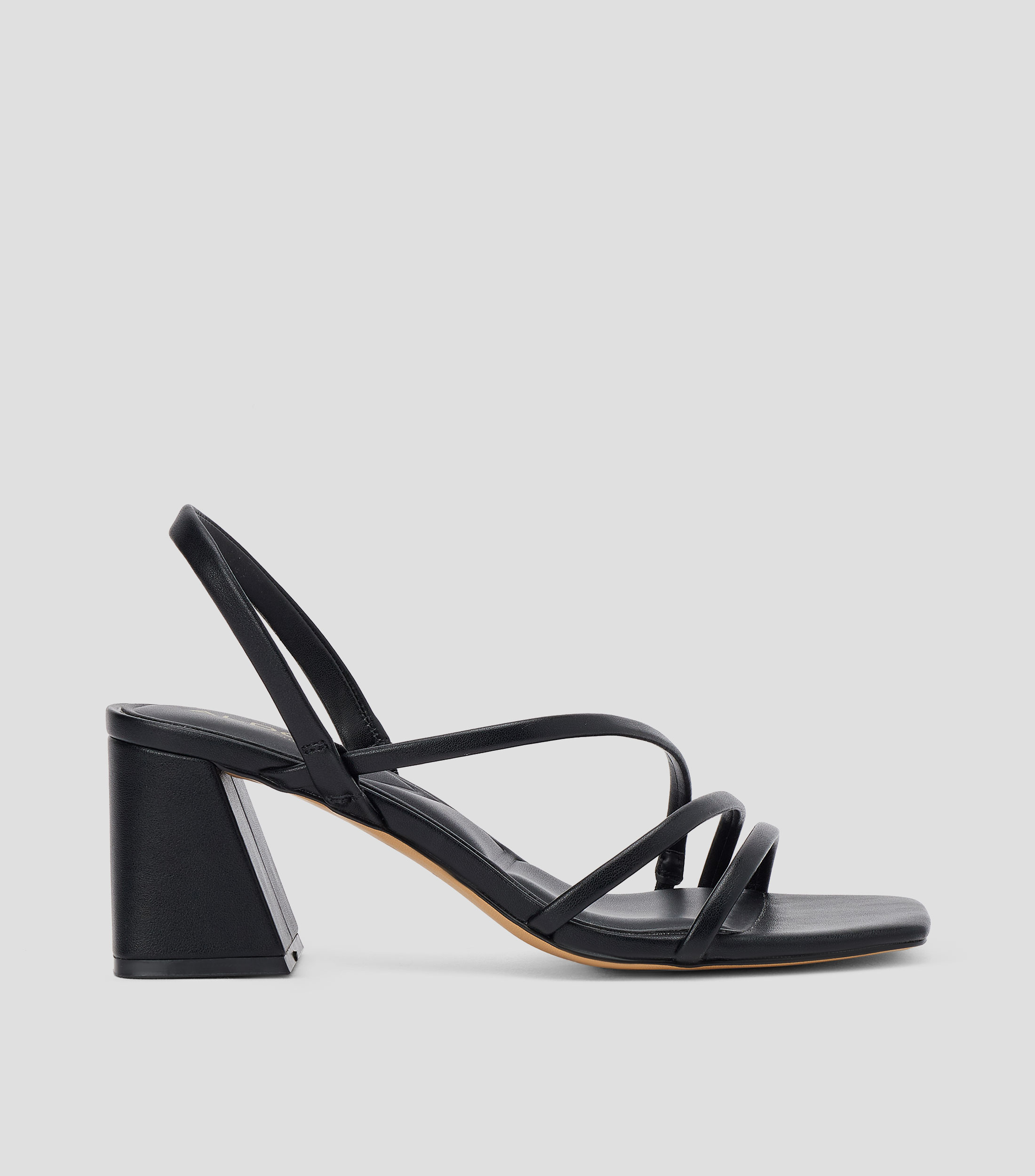 Sandalias con Tacón ancho de 7.5 cm Mujer